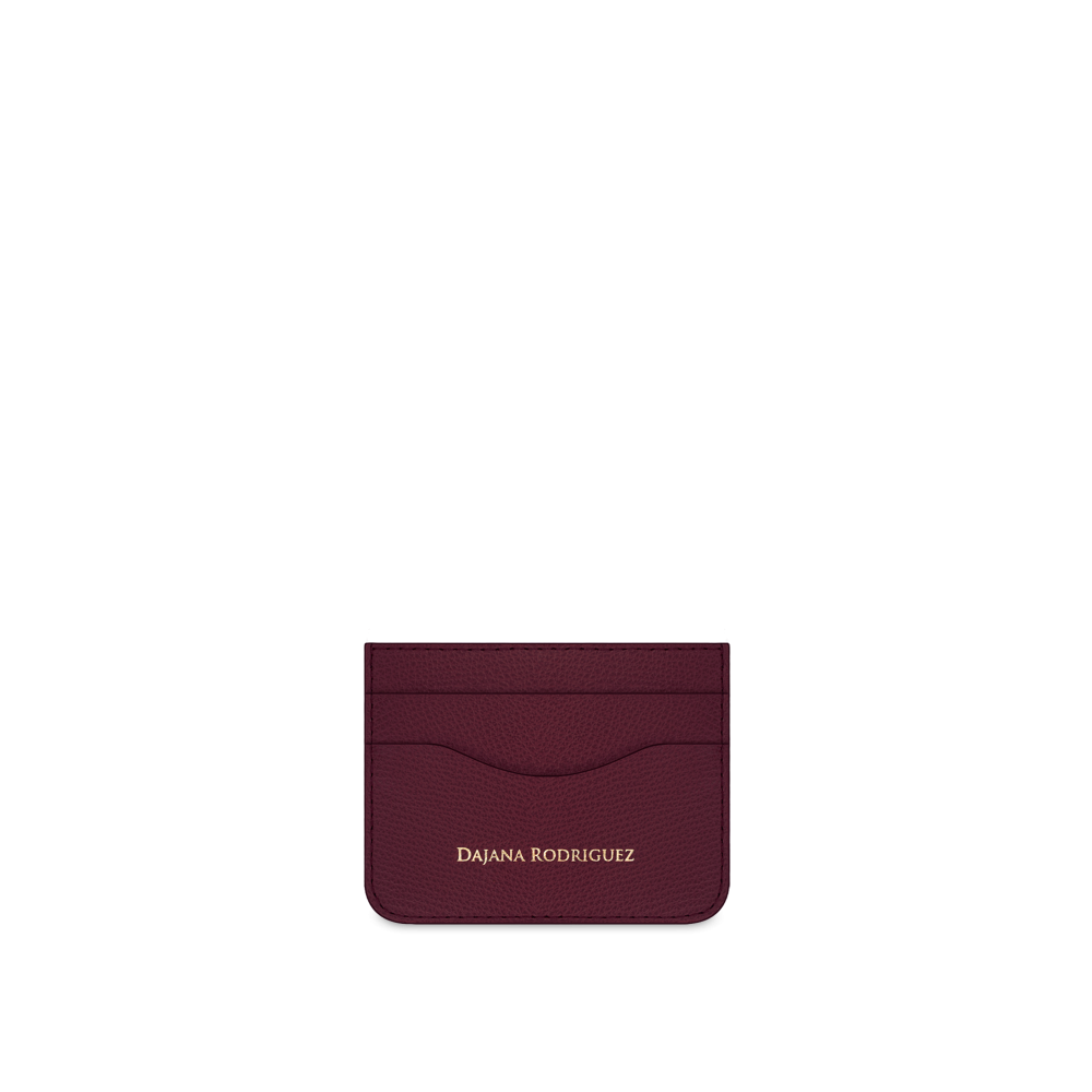 Slim Credit Cardholder Bohemian "CARDINAL" Silver
