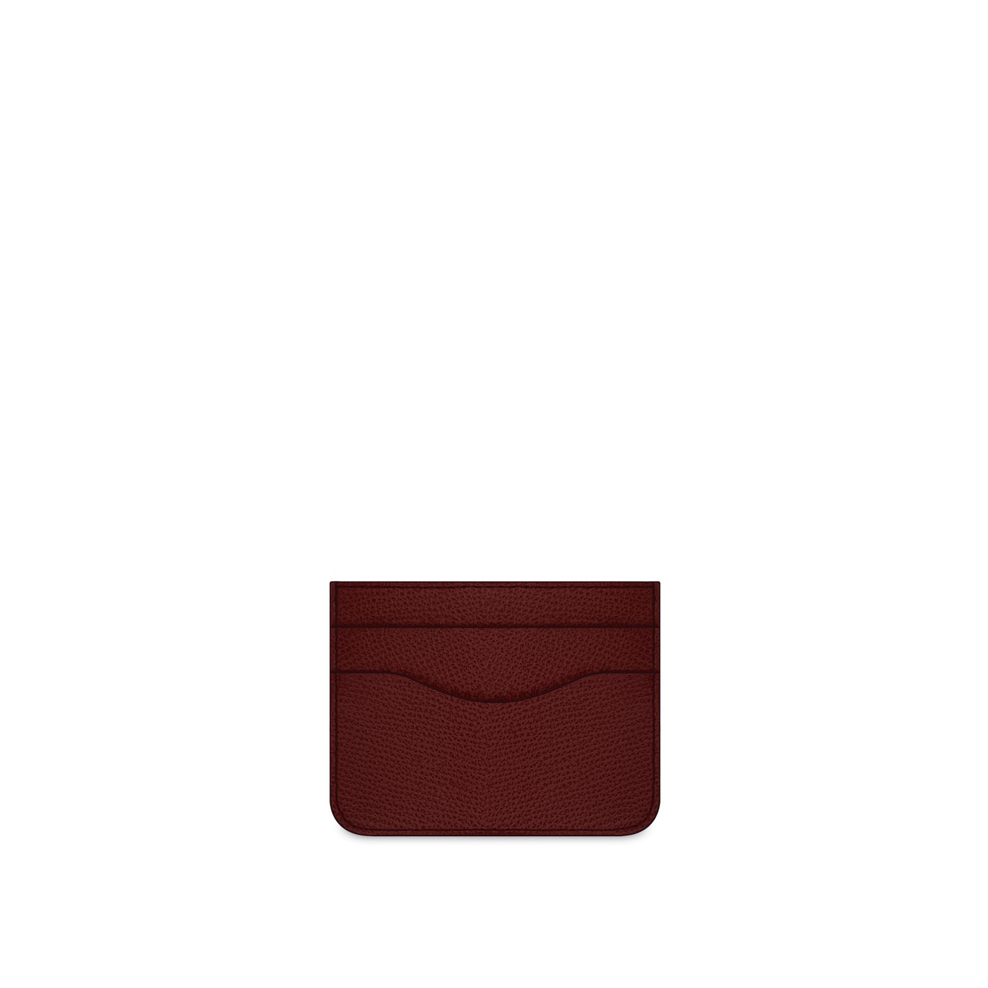 Slim Credit Cardholder Bohemian "AUBURN" Silver