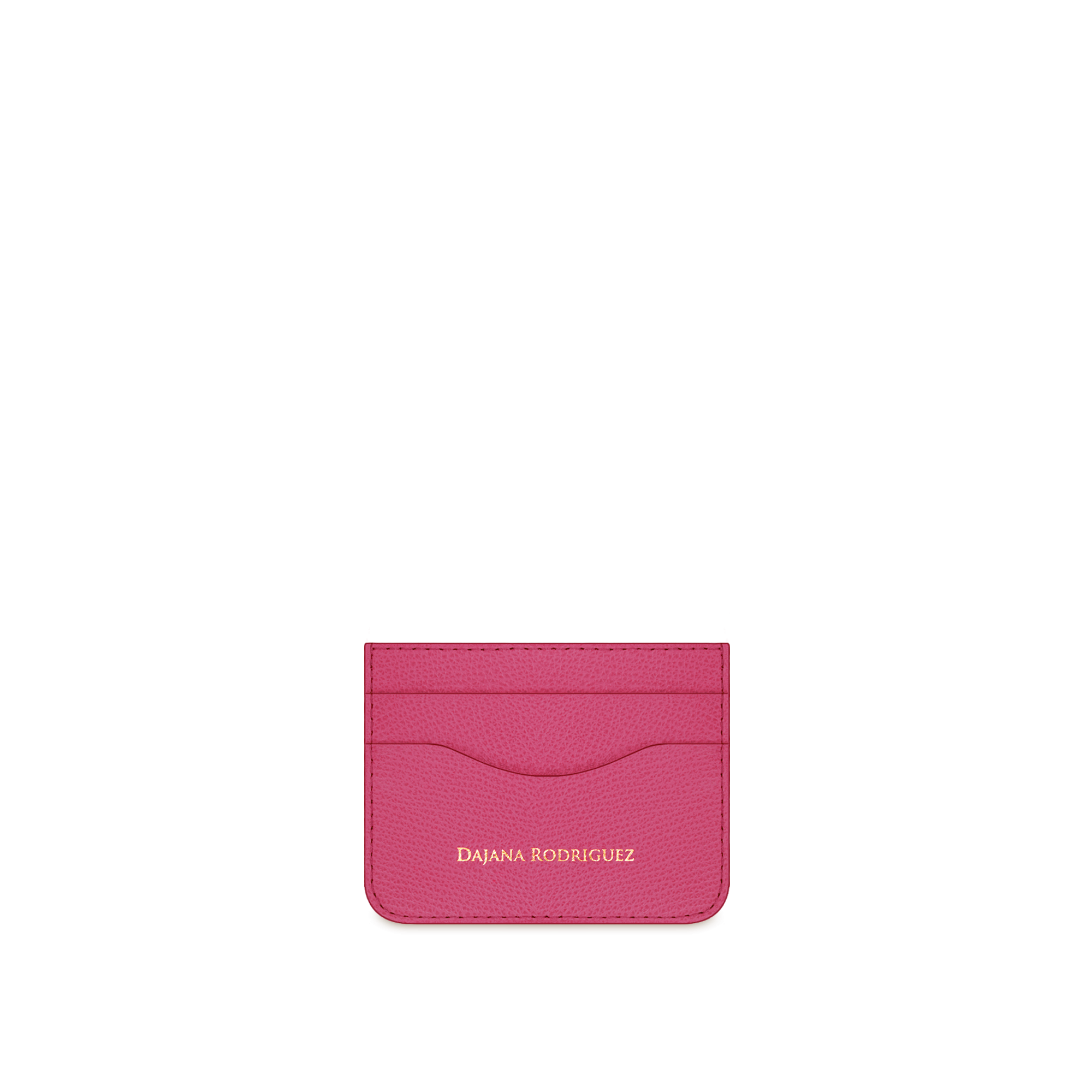 Slim Credit Cardholder Bohemian "FUCHSIA" Silver