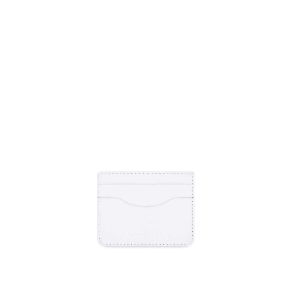 Slim Credit Cardholder Bohemian "BIANCO" Silver