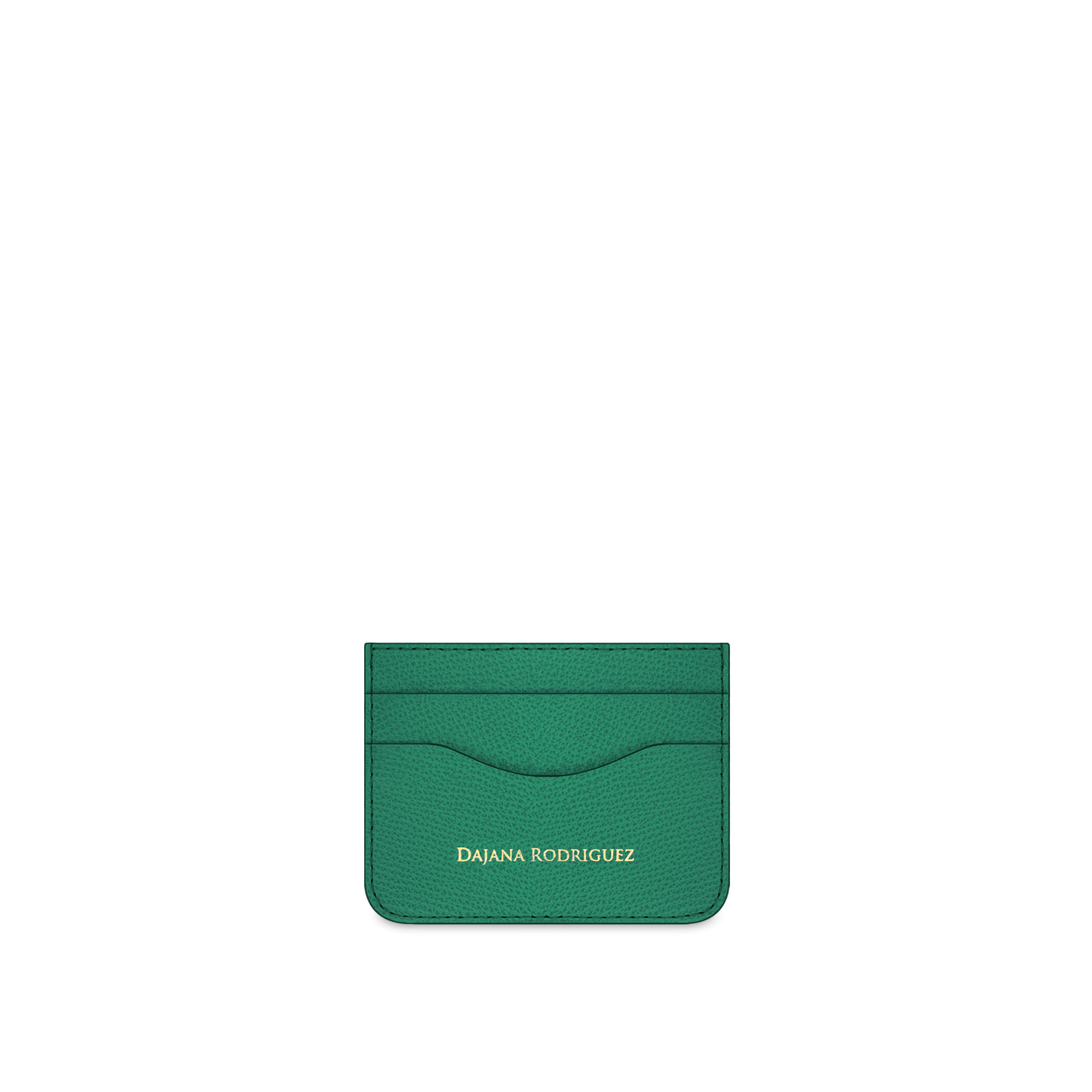Slim Credit Cardholder Bohemian "AVOKADO" Silver