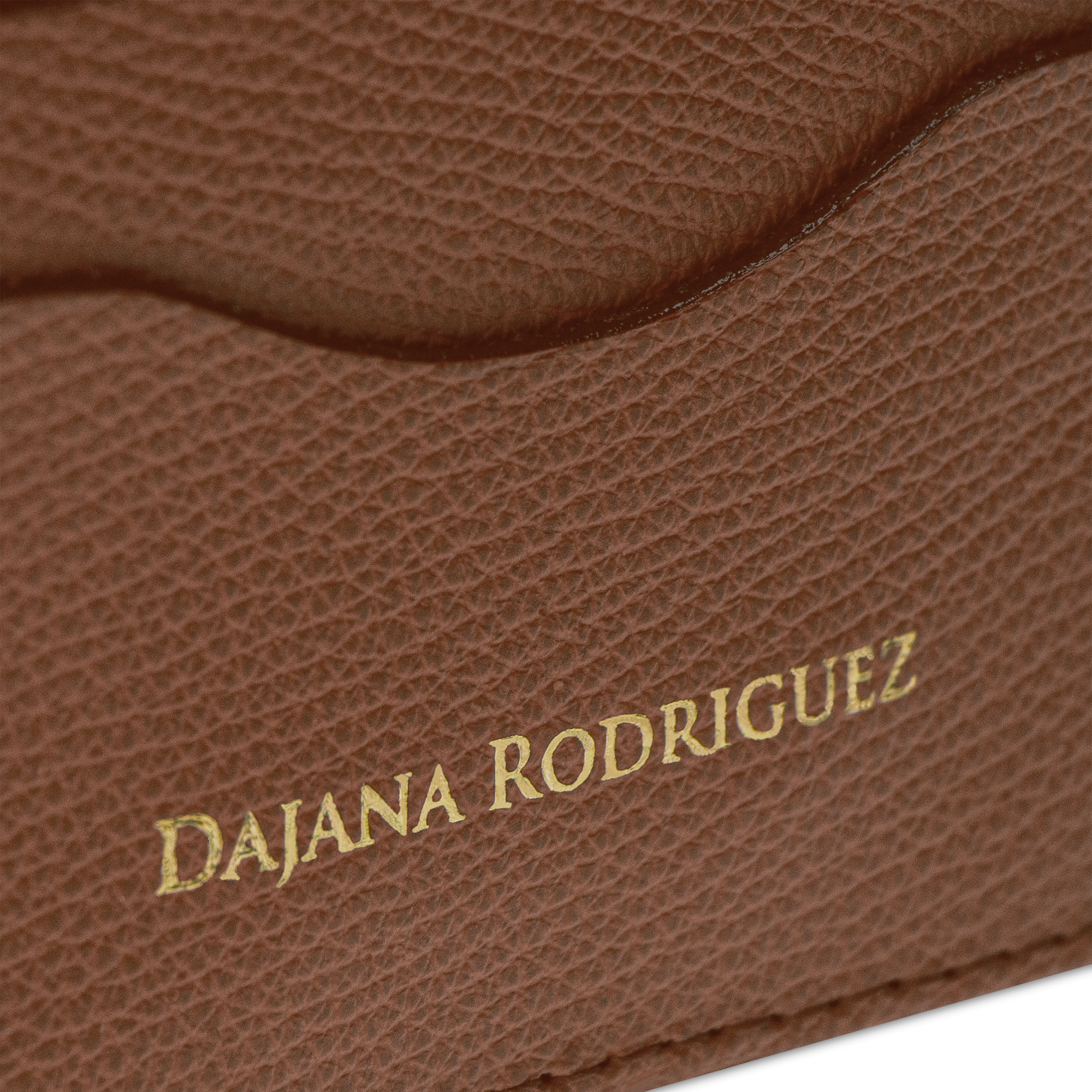 Slim Credit Cardholder Bohemian "LION" Zlatá