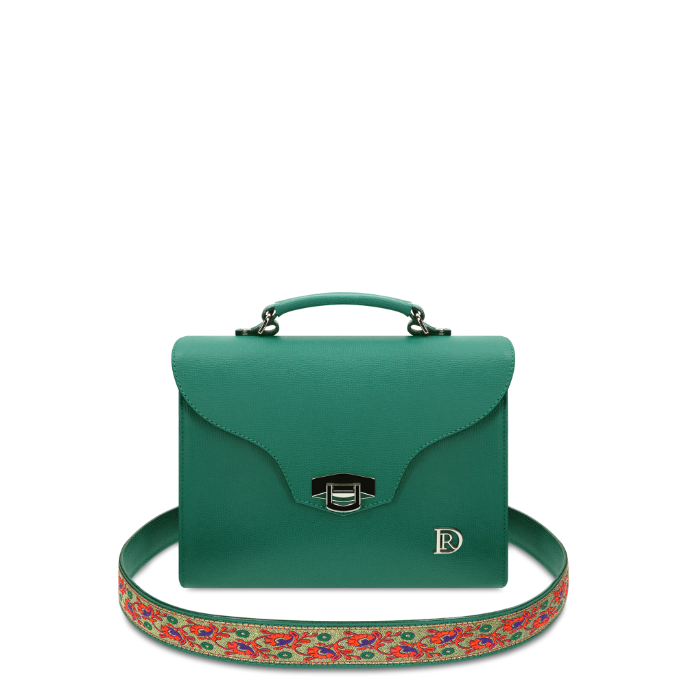 Vivienne Bohemian "AVOKADO" + Popruh Zlatá