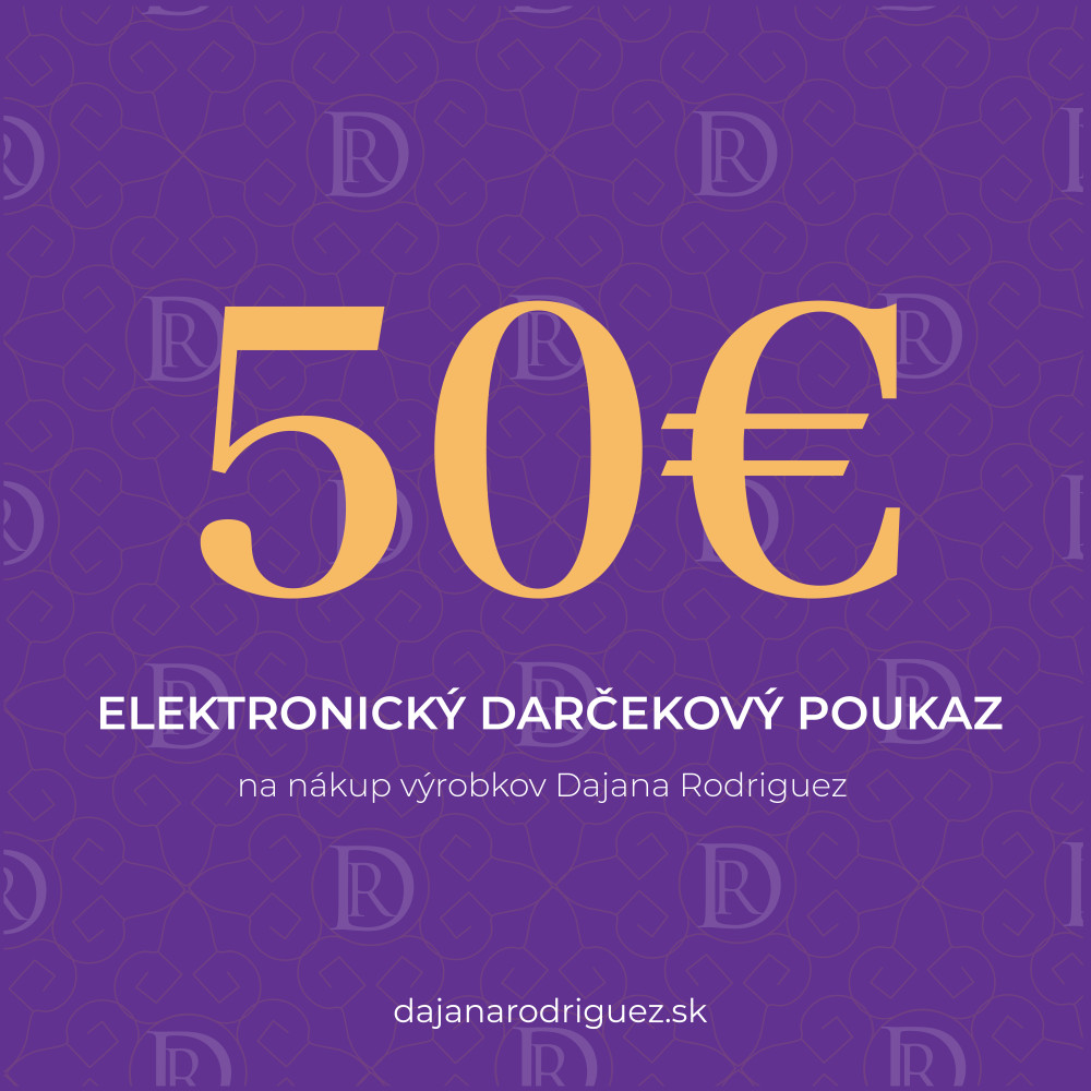 Elektronický dárkový poukaz na 50 €