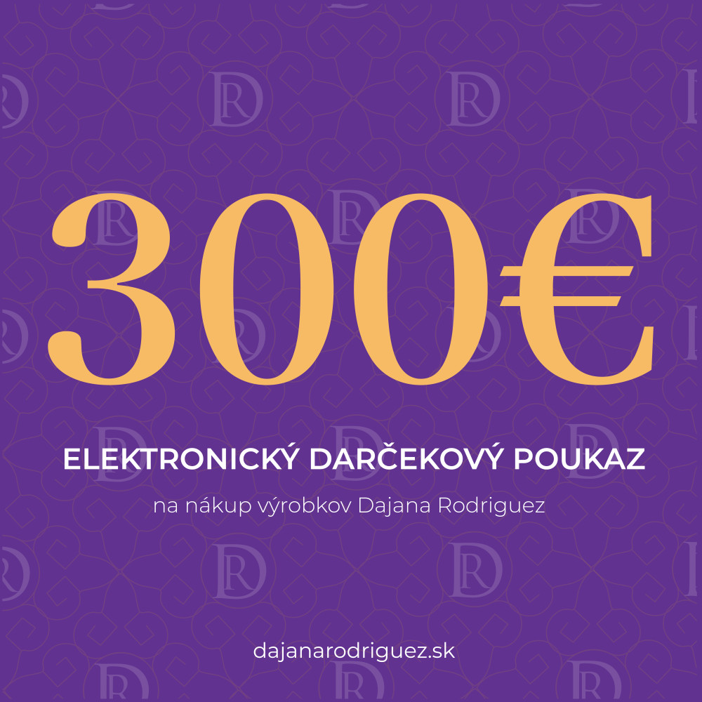 Elektronický darčekový poukaz na 300 €