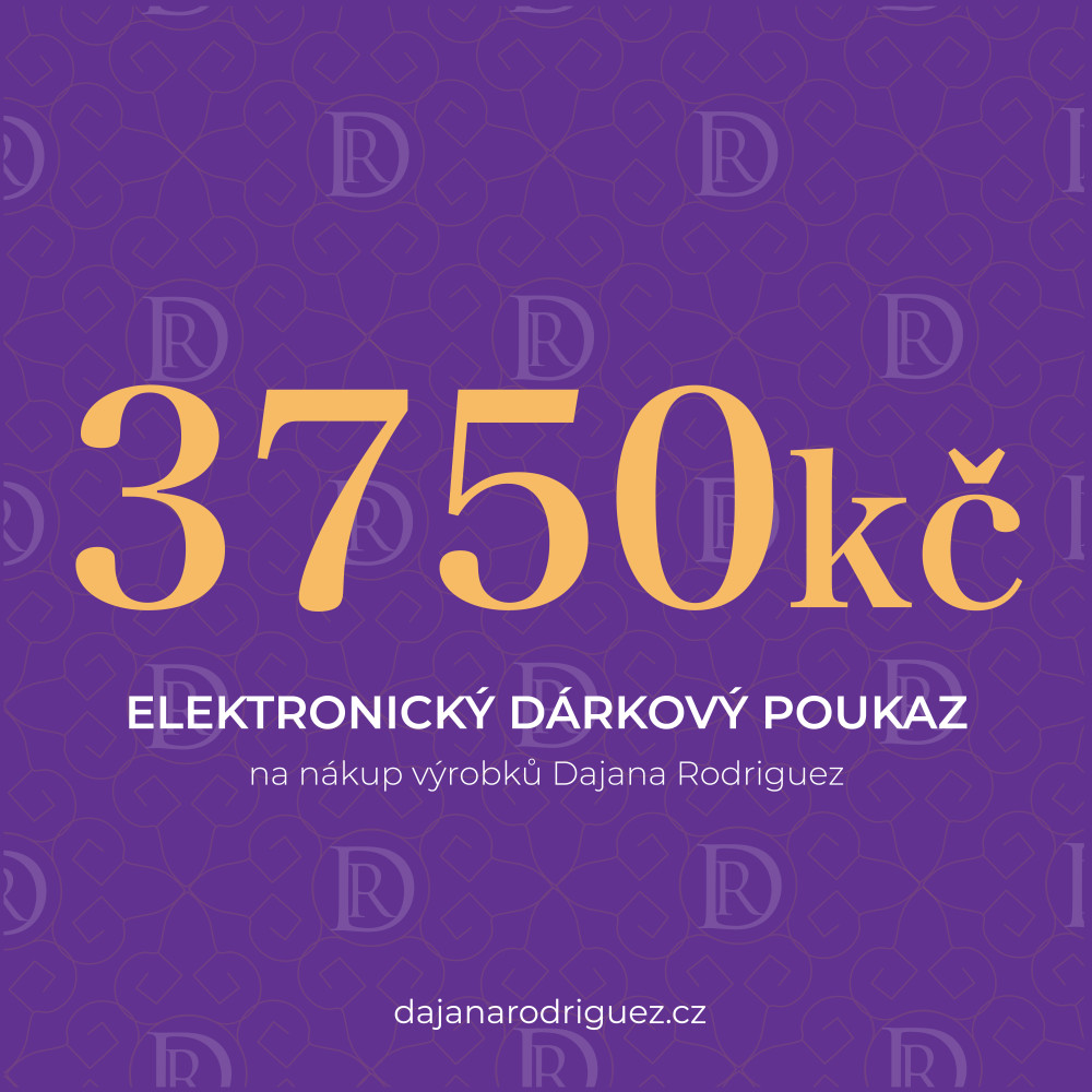 Elektronický dárkový poukaz na 3 750 Kč
