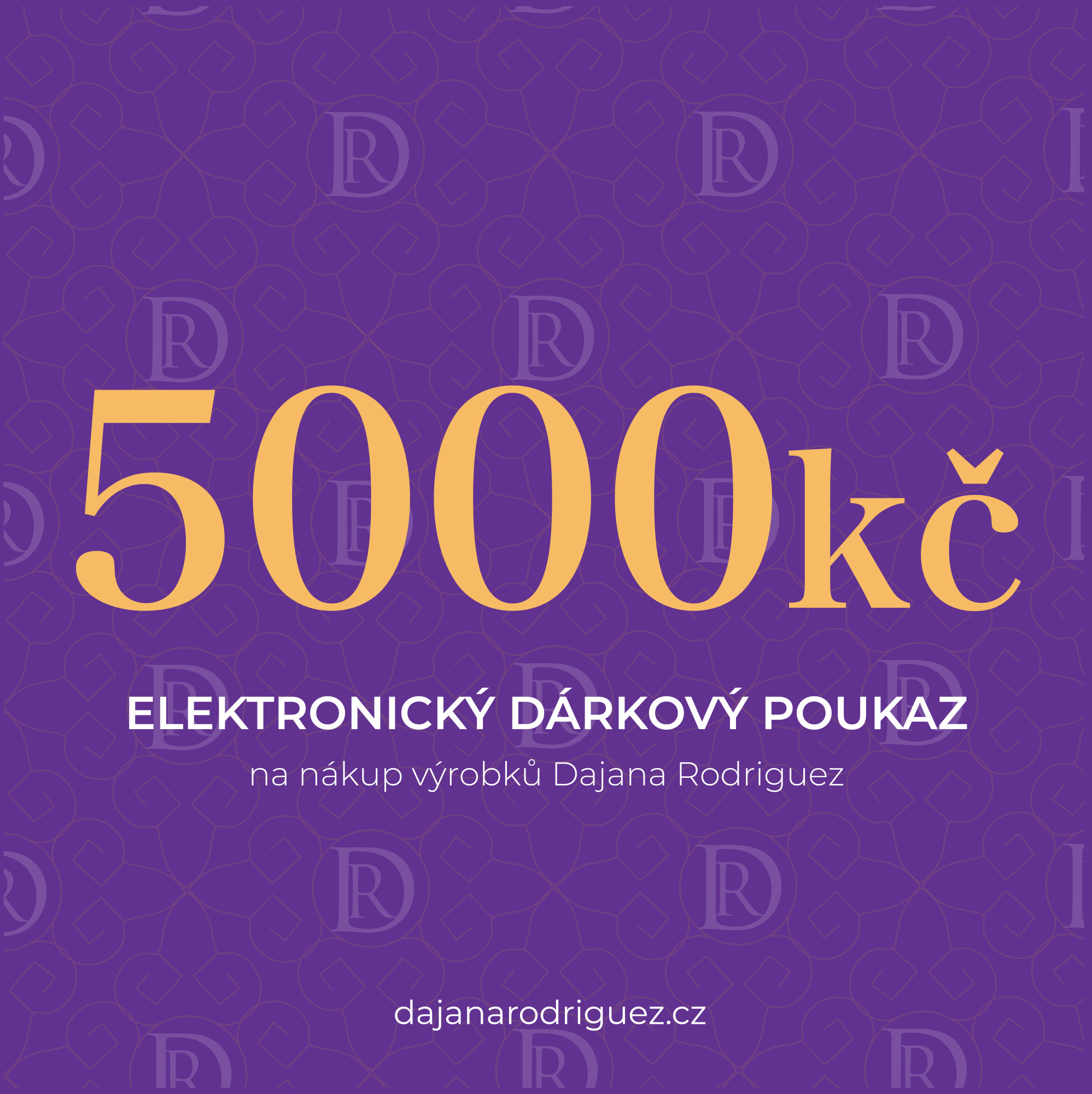 Elektronický dárkový poukaz na 5 000 Kč