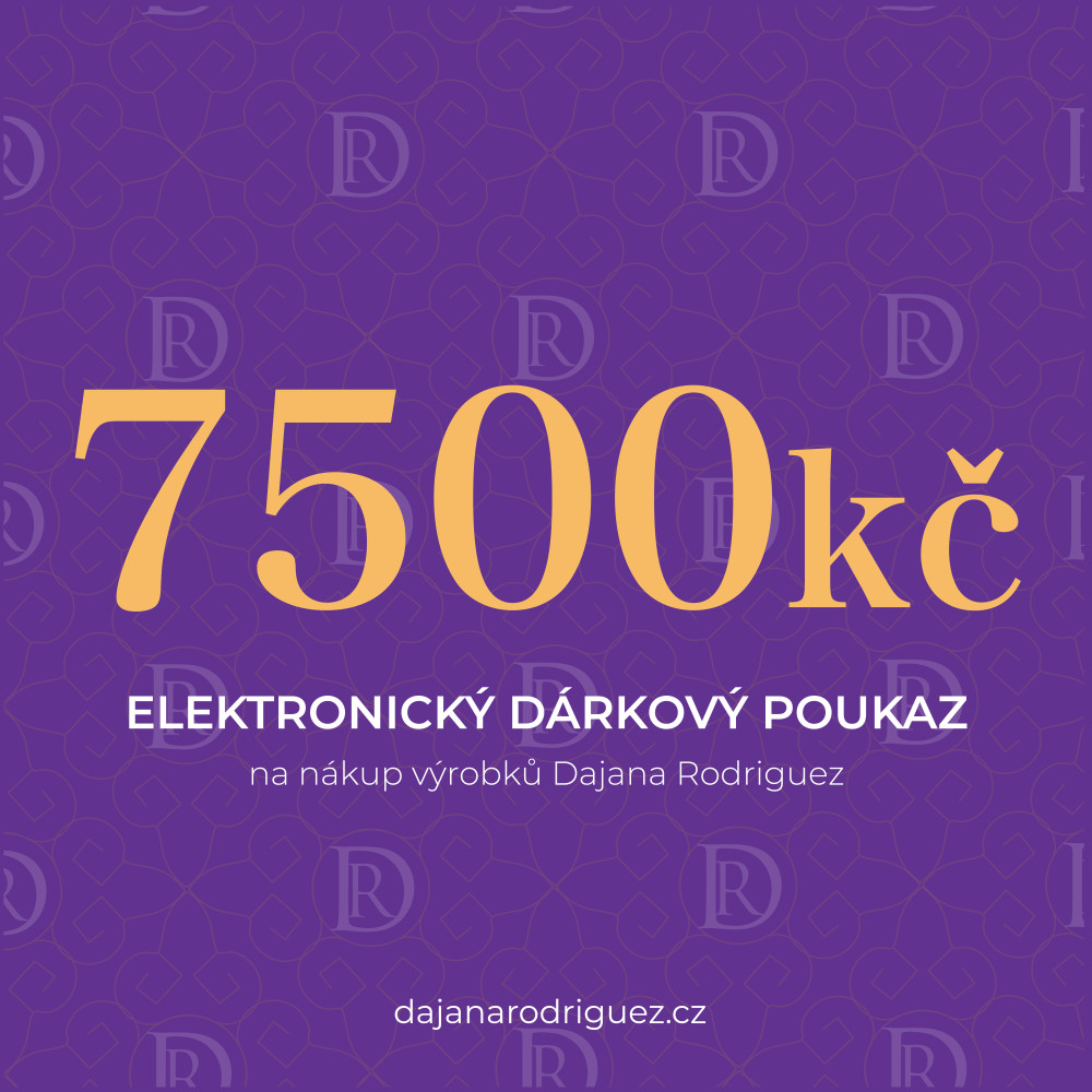 Elektronický dárkový poukaz na 7 500 Kč