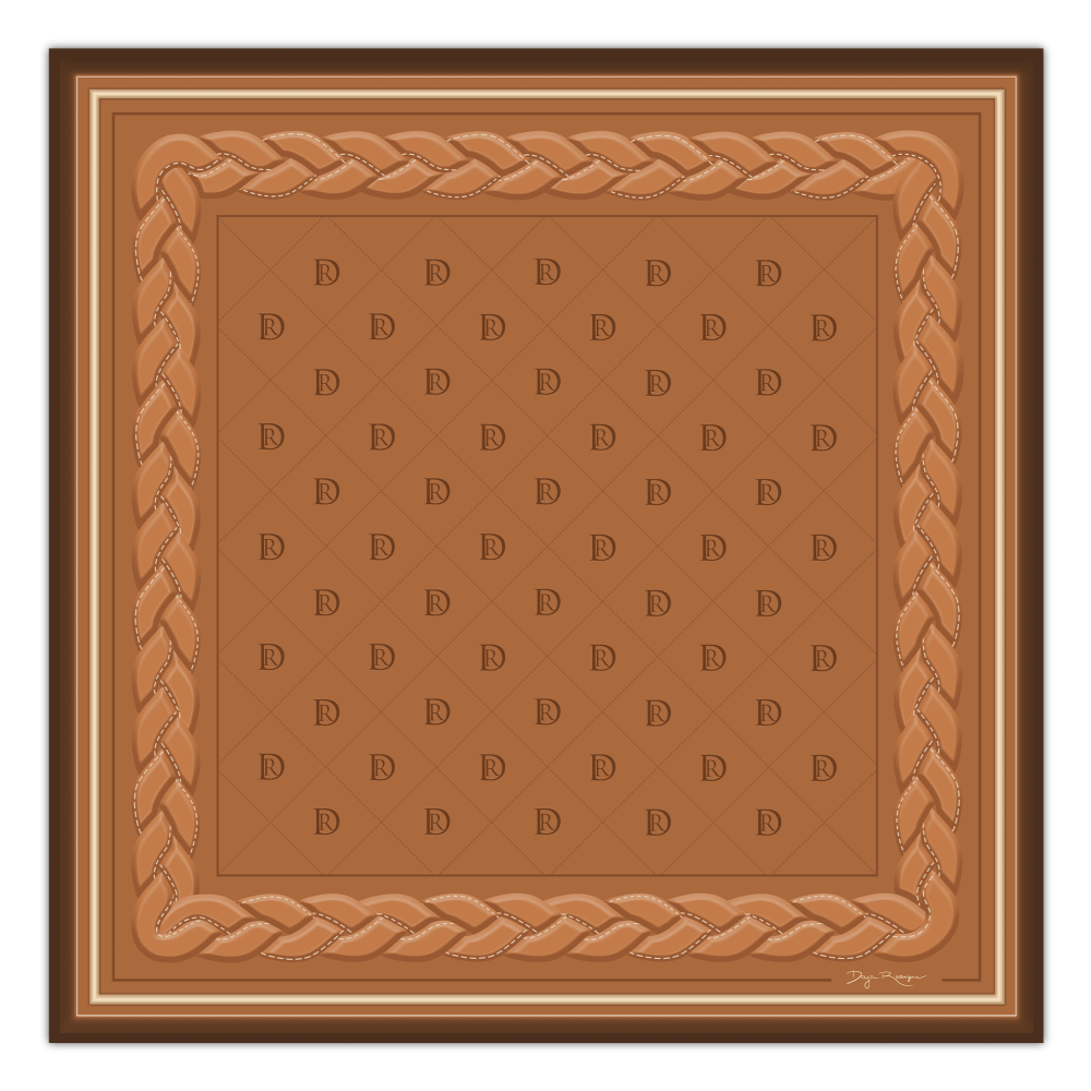 Šátek Trinity "Hnědá"