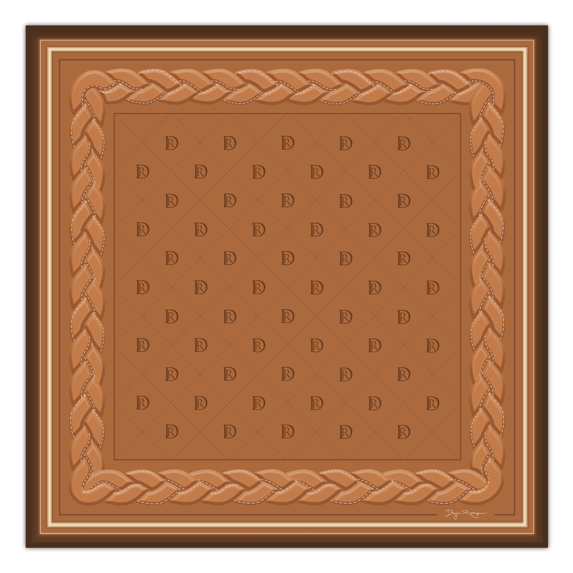 Bufanda Trinity "Marrón"