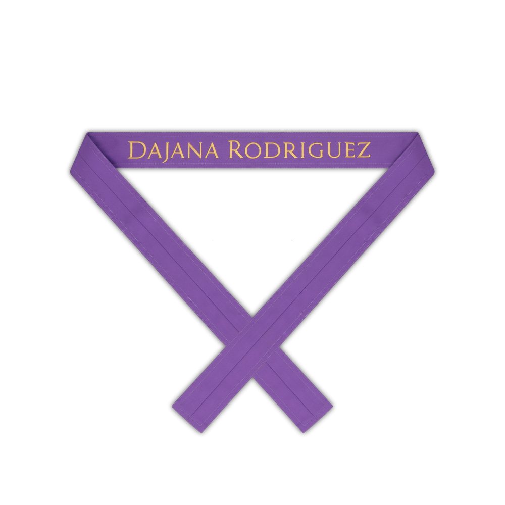 Trinity Coat Belt "Purple"