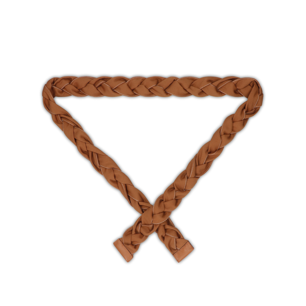 Belt for coat braided Trinity