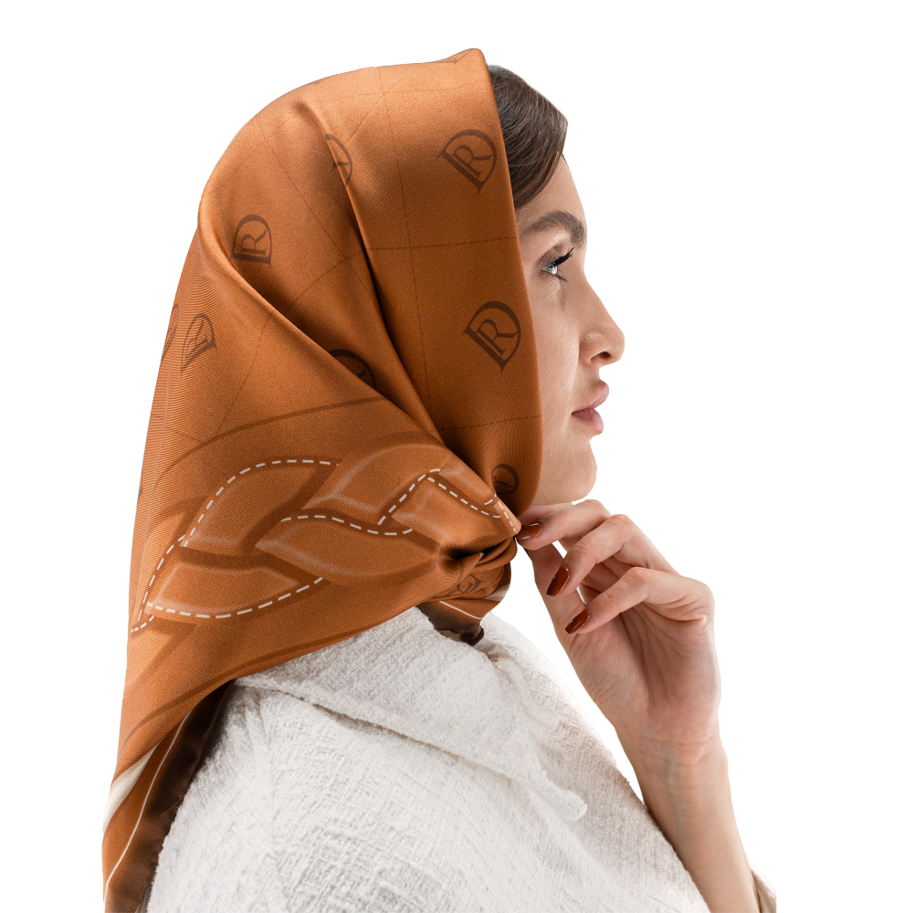 Šátek Trinity "Hnědá"