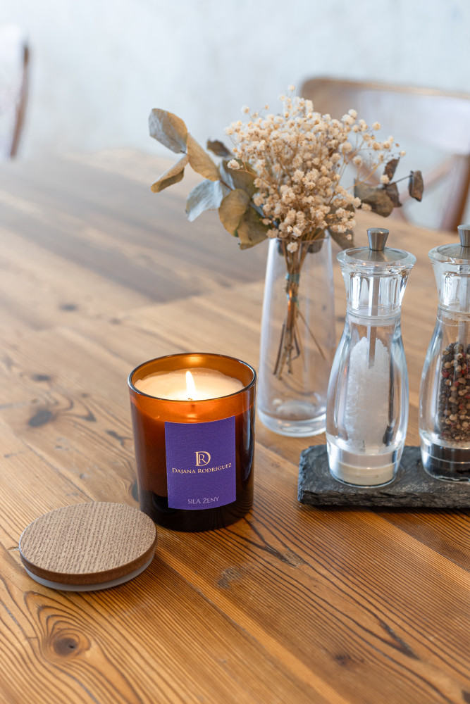 Candle Trinity "Brown"