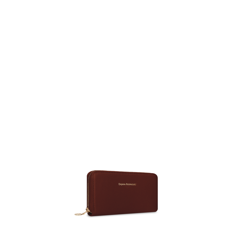 Monedero Ariana Bohemian "AUBURN" Dorado