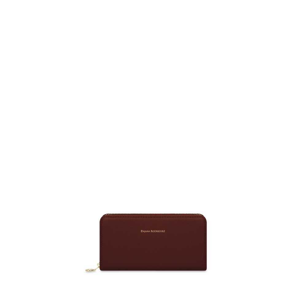 Monedero Ariana Bohemian "AUBURN" Dorado