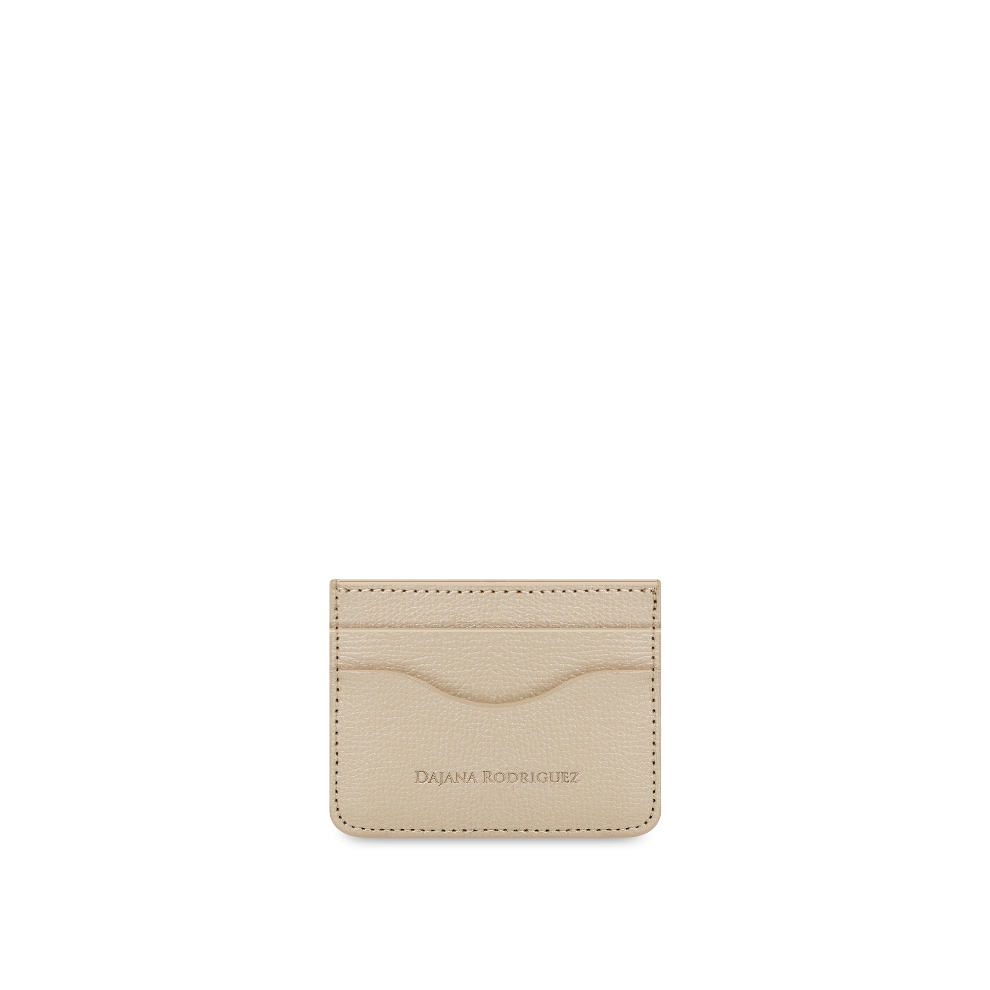 Slim Credit Cardholder Bohemian "SAND" Gold