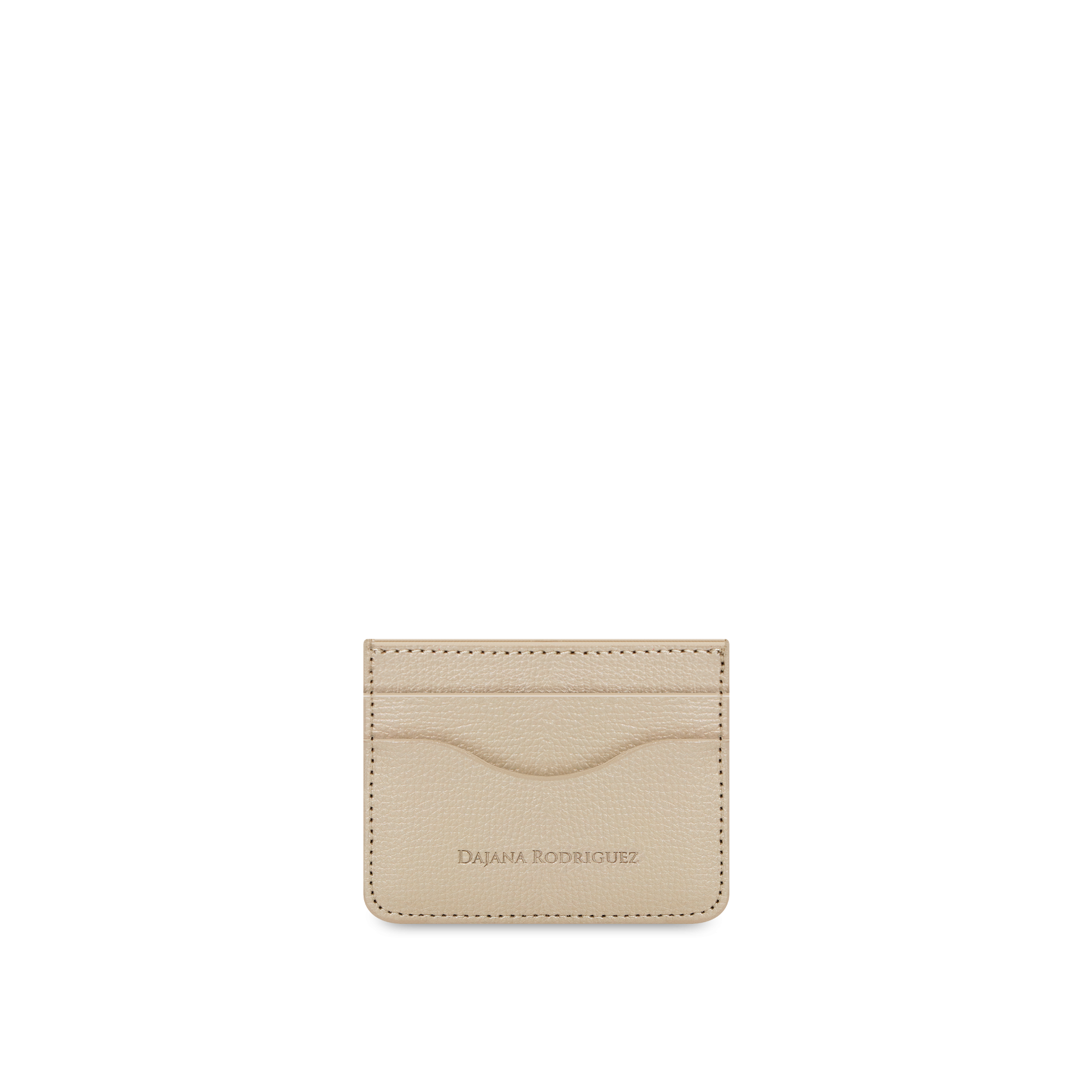 Slim Credit Cardholder Bohemian "SAND" Gold