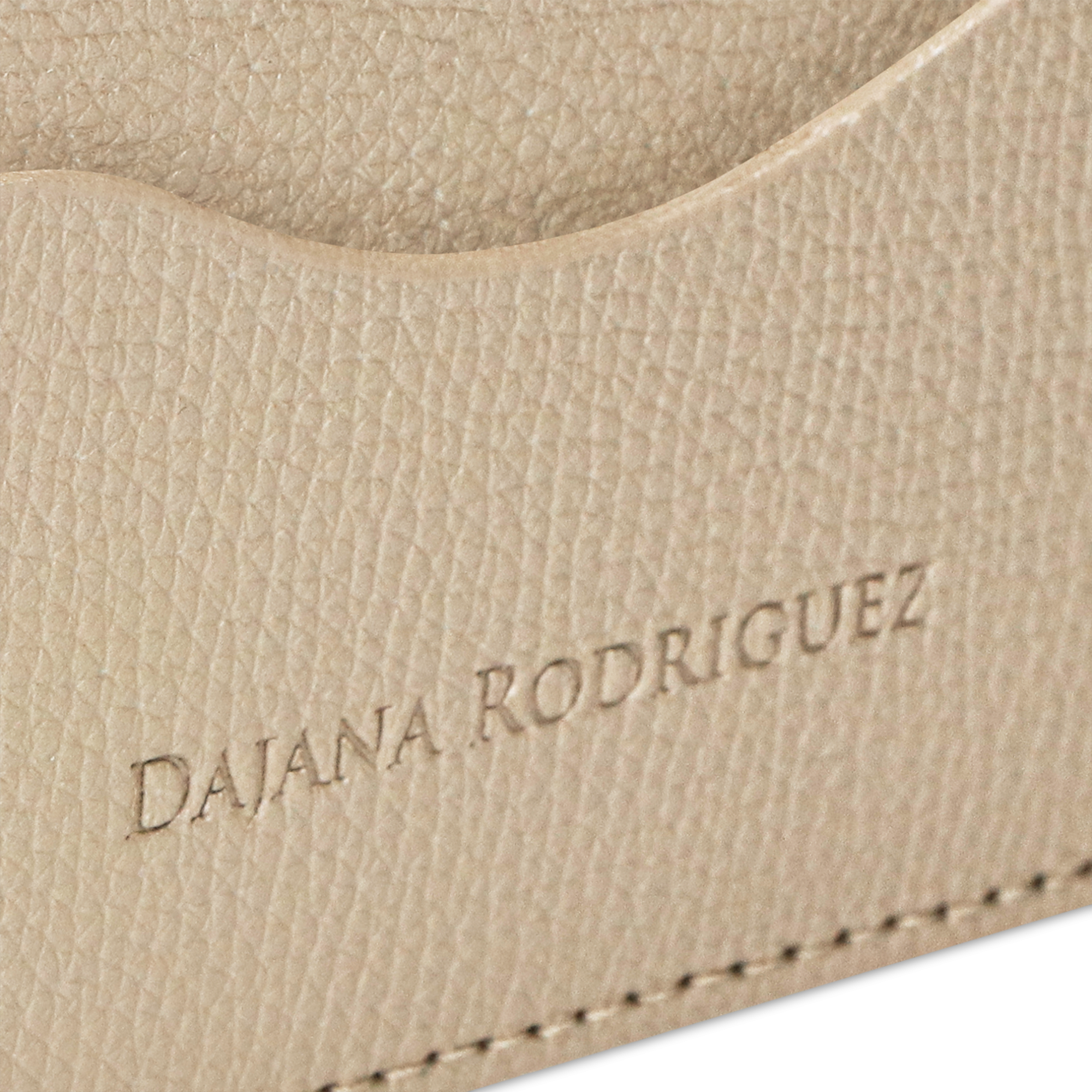 Slim Credit Cardholder Bohemian "SAND" Gold