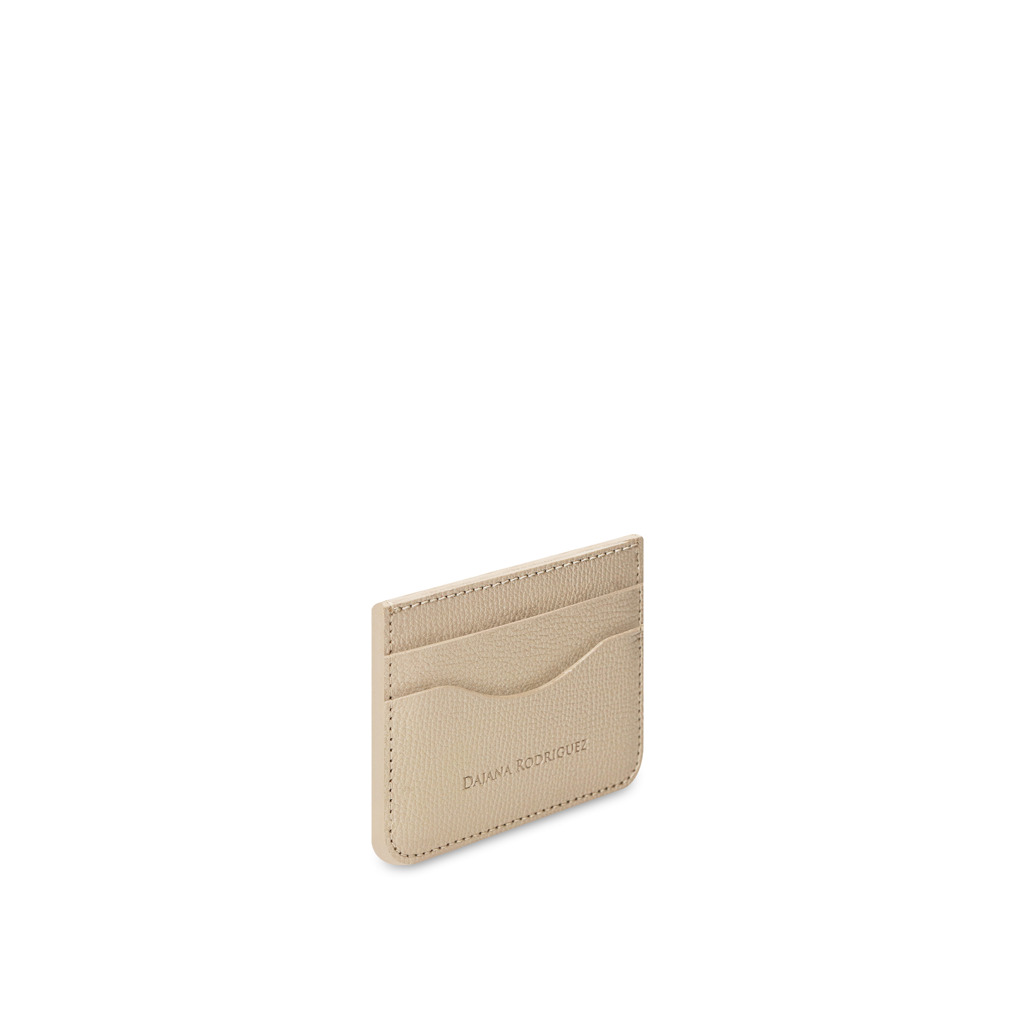 Slim Credit Cardholder Bohemian "SAND" Gold