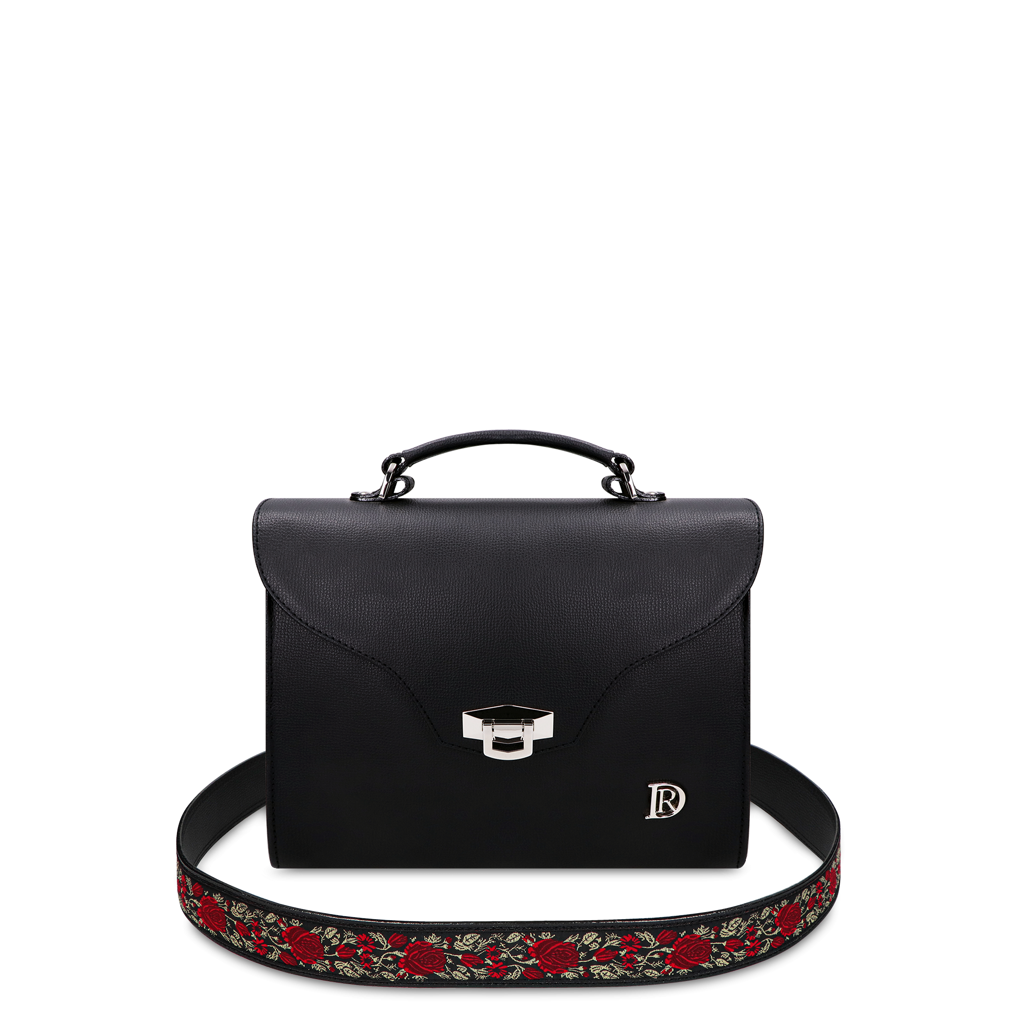 Vivienne Bohemian "NERO" + Strap Gold