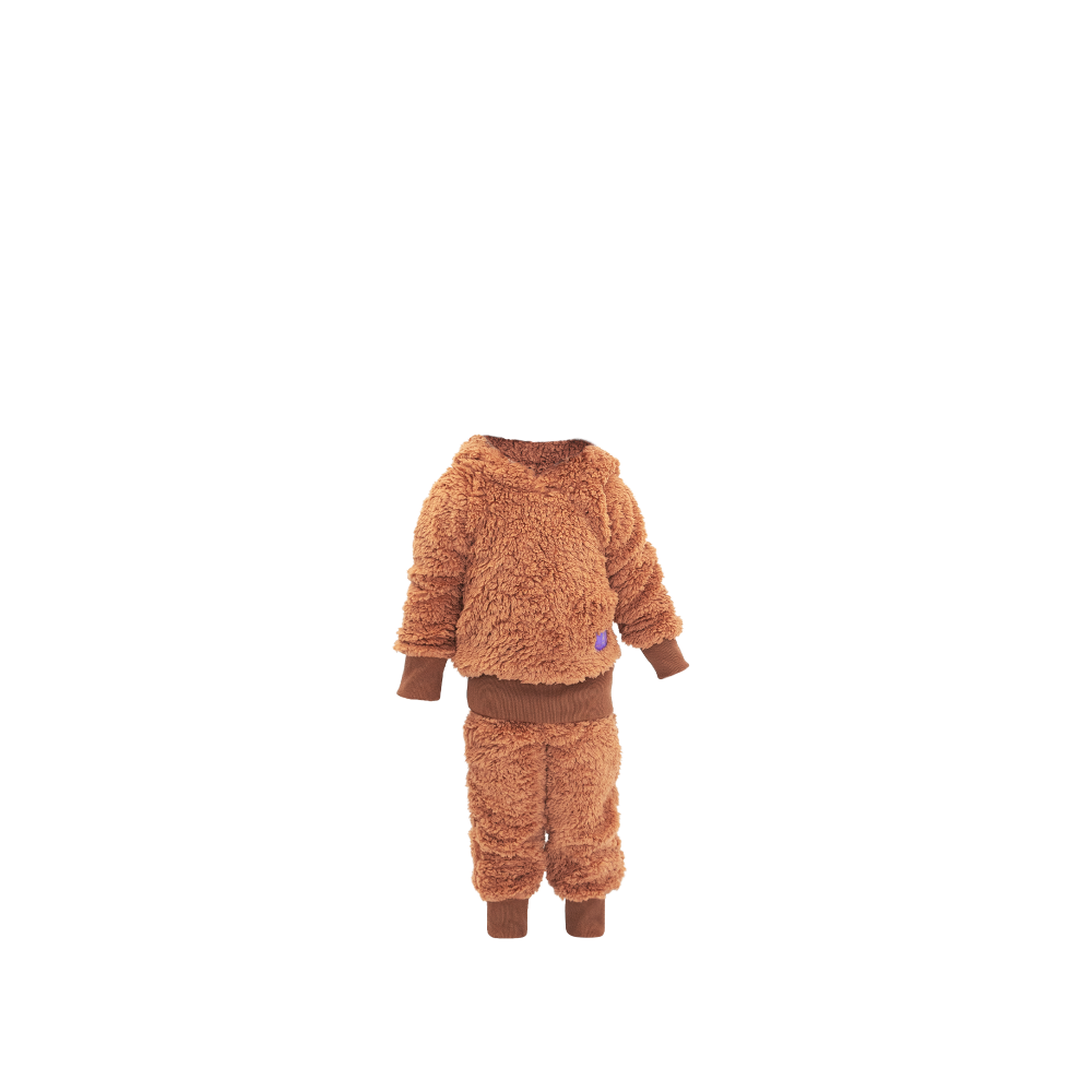  Dětská souprava Teddy Trinity Hnědá