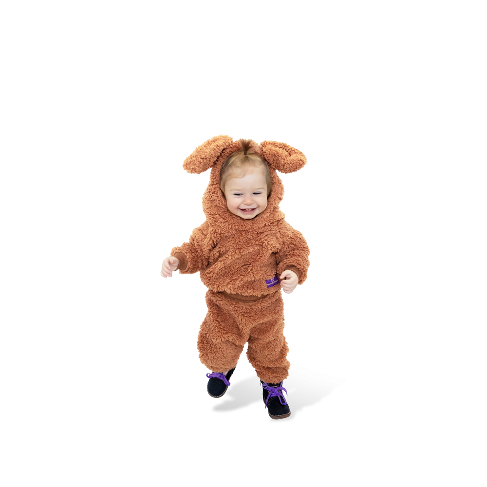  Dětská souprava Teddy Trinity Hnědá