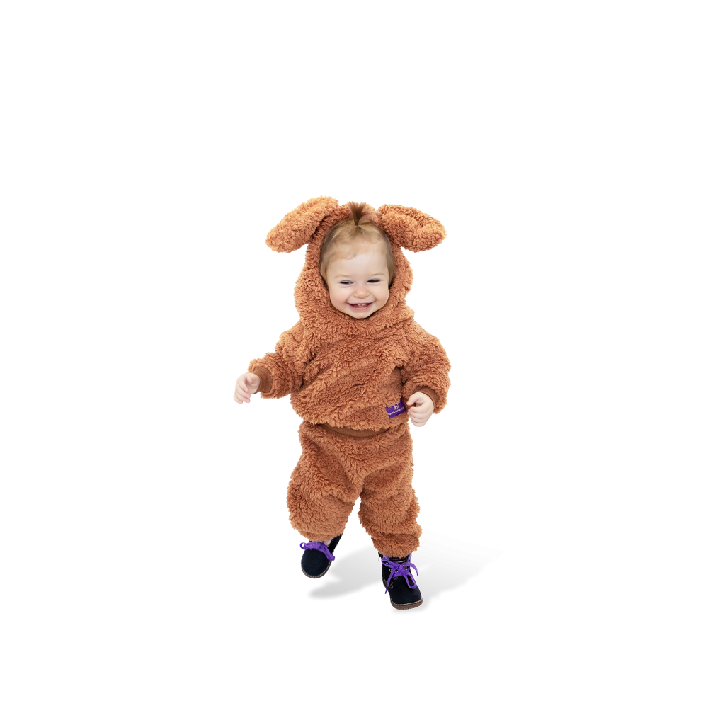  Dětská souprava Teddy Trinity Hnědá