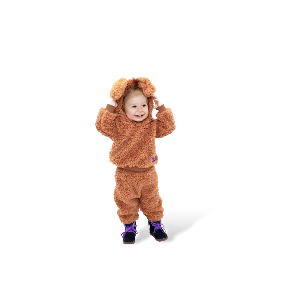  Dětská souprava Teddy Trinity Hnědá