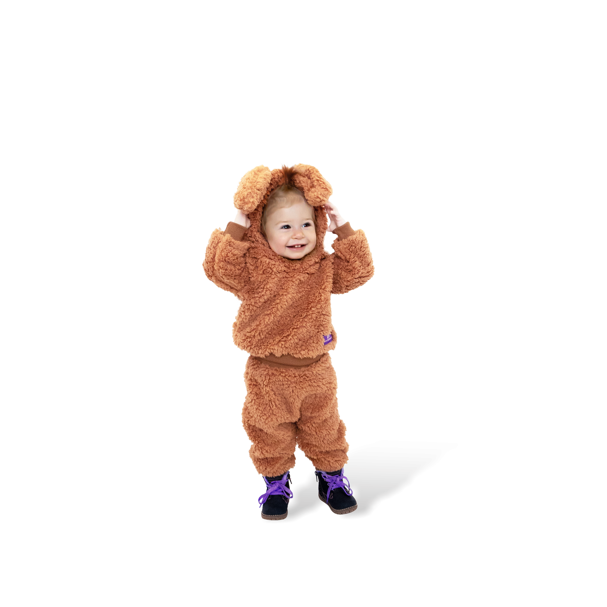 Children's set Teddy Trinity Brown