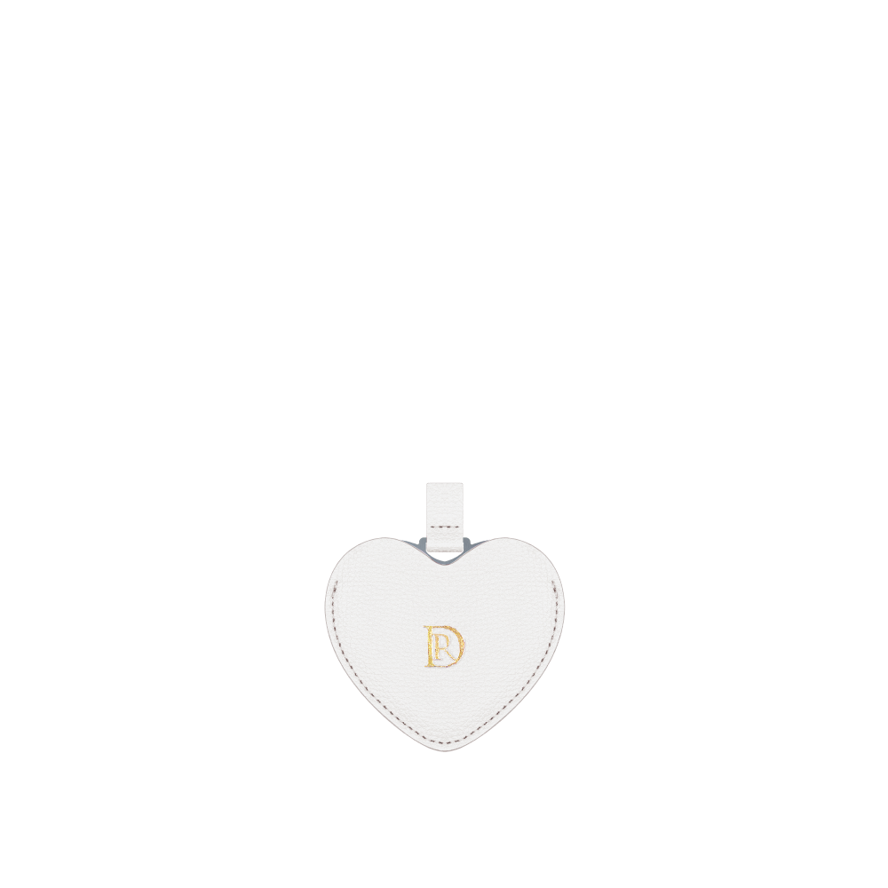 Mirror Heart Bohemian "BIANCO" Gold