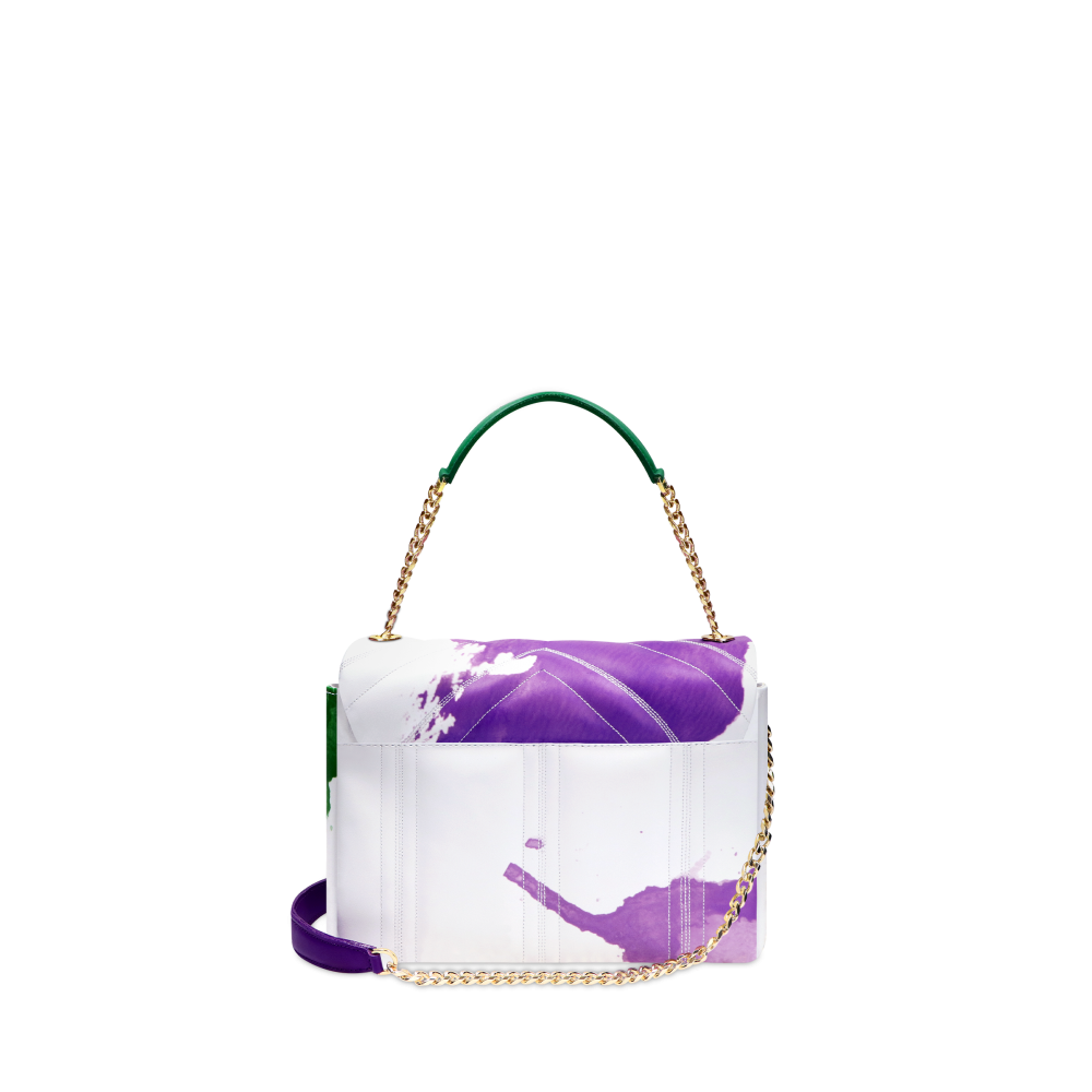 Vanesa Rio maľovaná potlač "BIELA" Zlatá