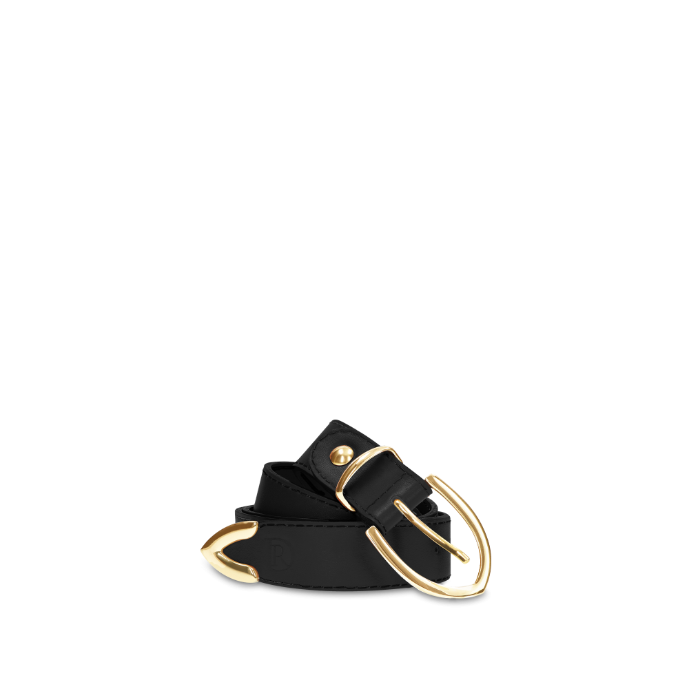 Dámsky opasok Orion "ČIERNY" Zlatý