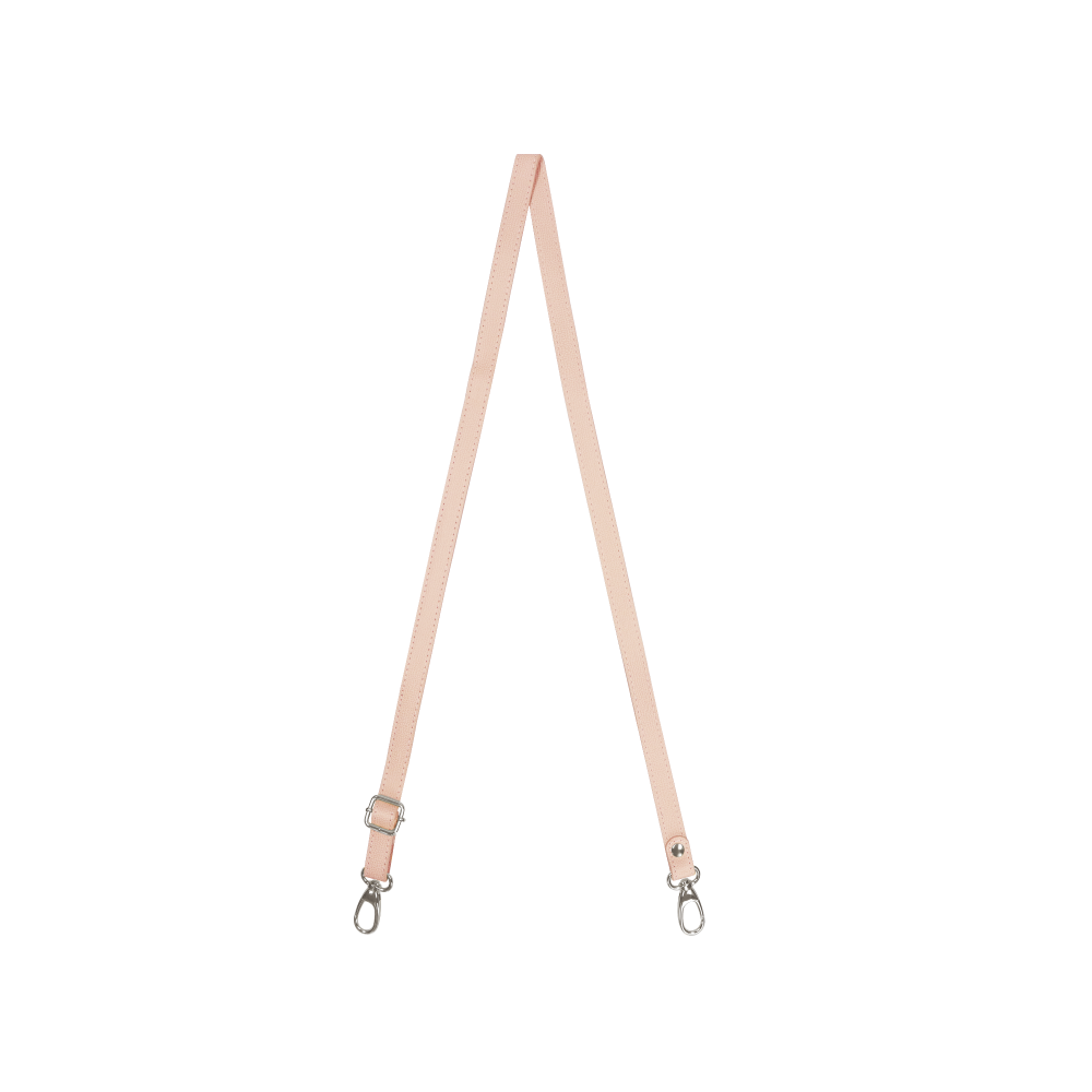 Popruh regulovatelný Bohemian "NUDE" Stříbrná