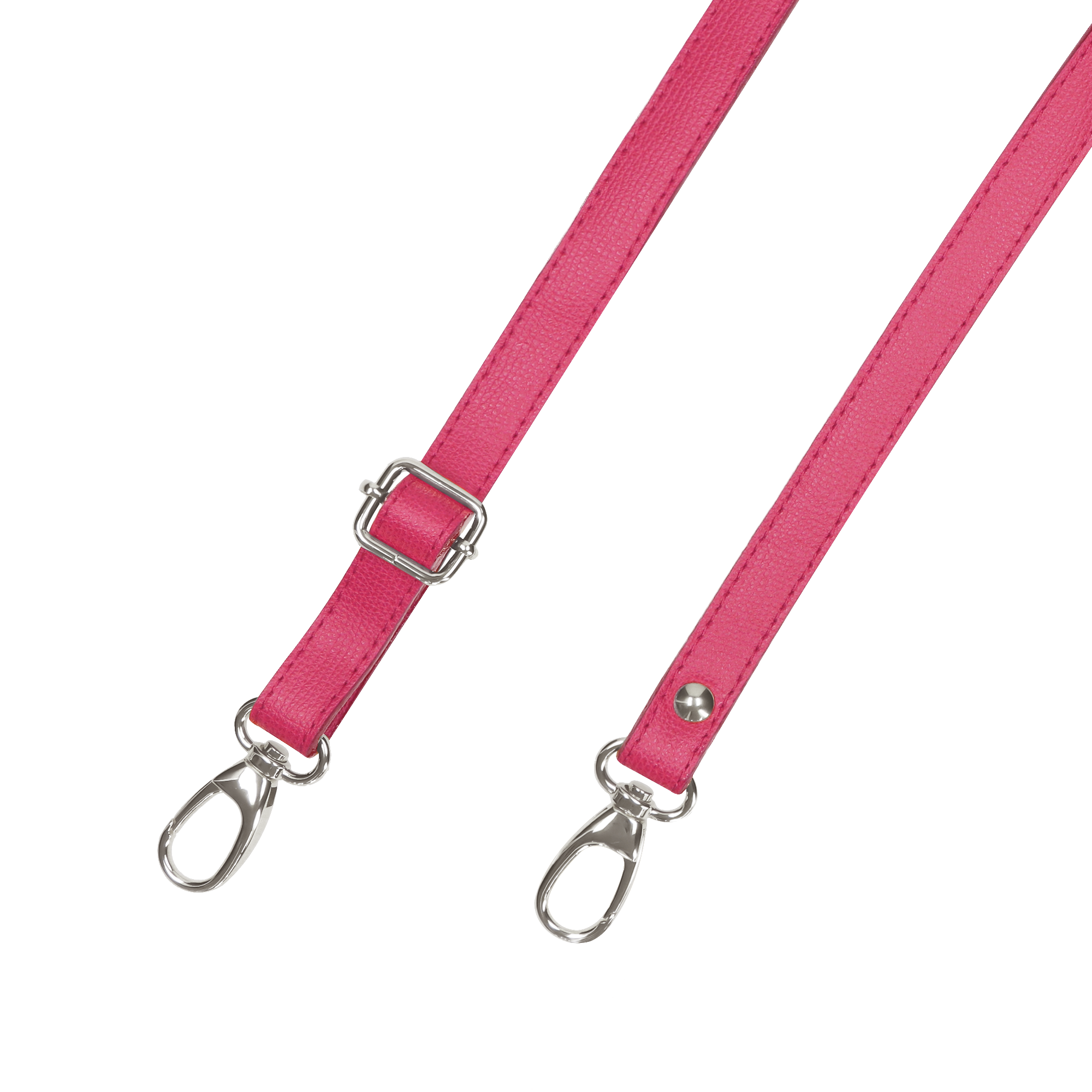 Strap adjustable Bohemian "FUCHSIA" Silver