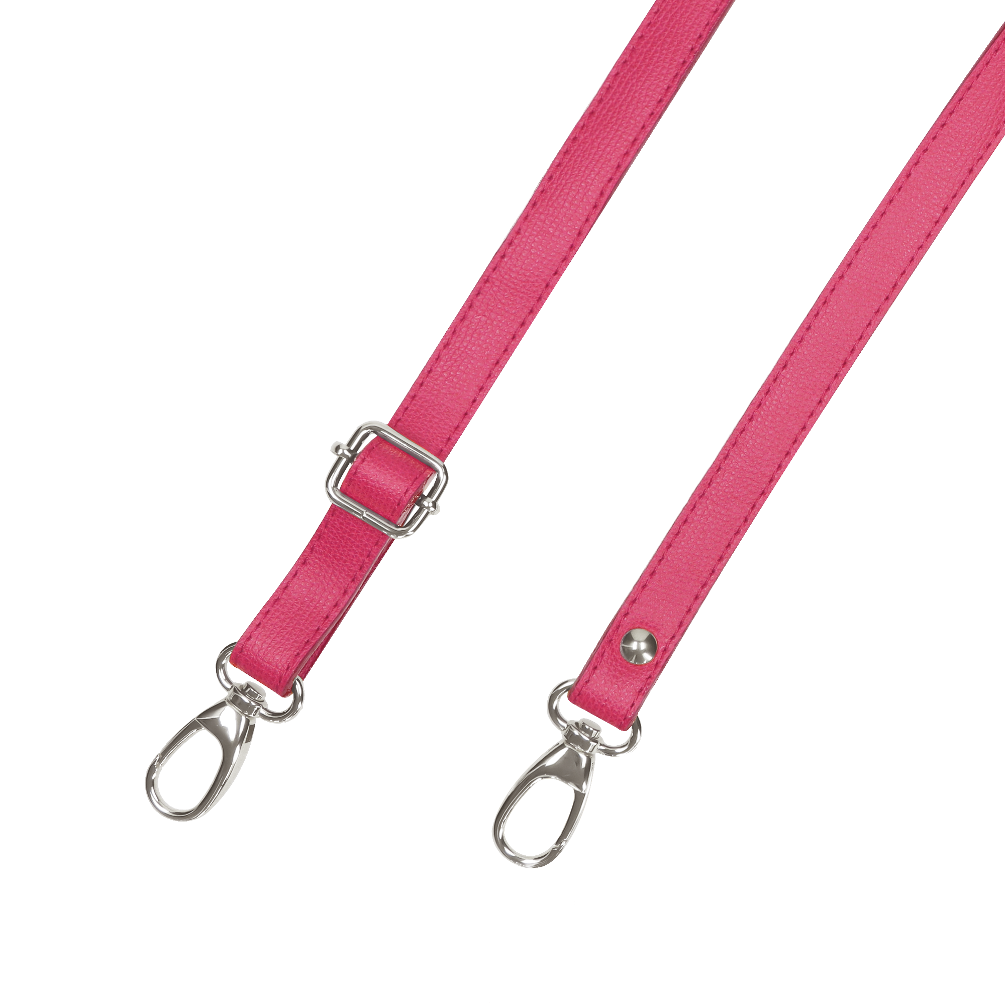 Strap adjustable Bohemian "FUCHSIA" Silver