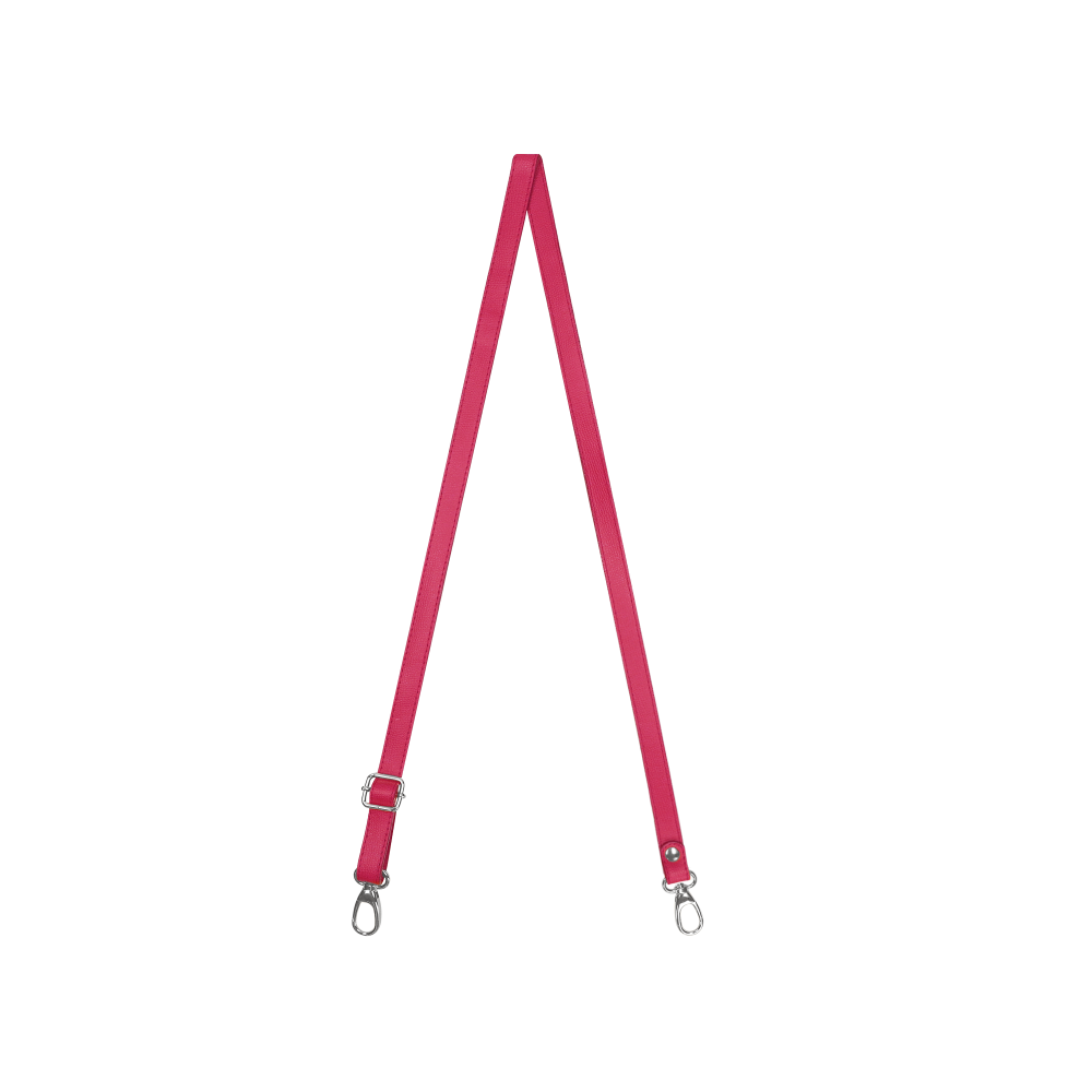 Strap adjustable Bohemian "FUCHSIA" Silver