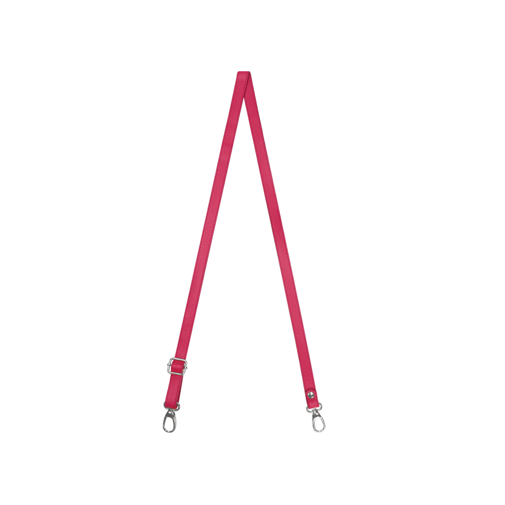 Strap adjustable Bohemian "FUCHSIA" Silver