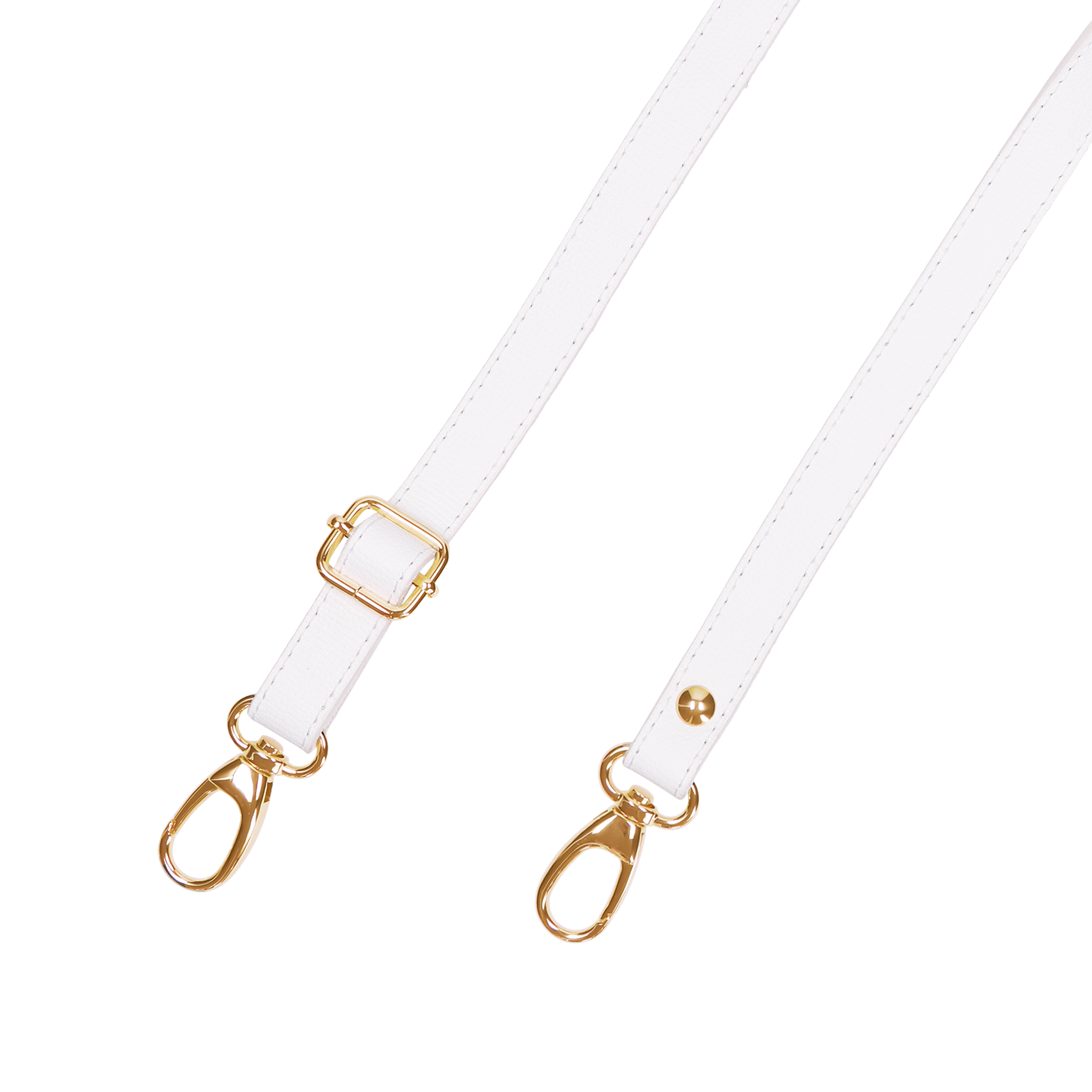 Strap adjustable Bohemian "BIANCO" Gold
