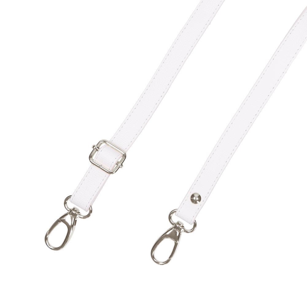 Strap adjustable Bohemian "BIANCO" Silver