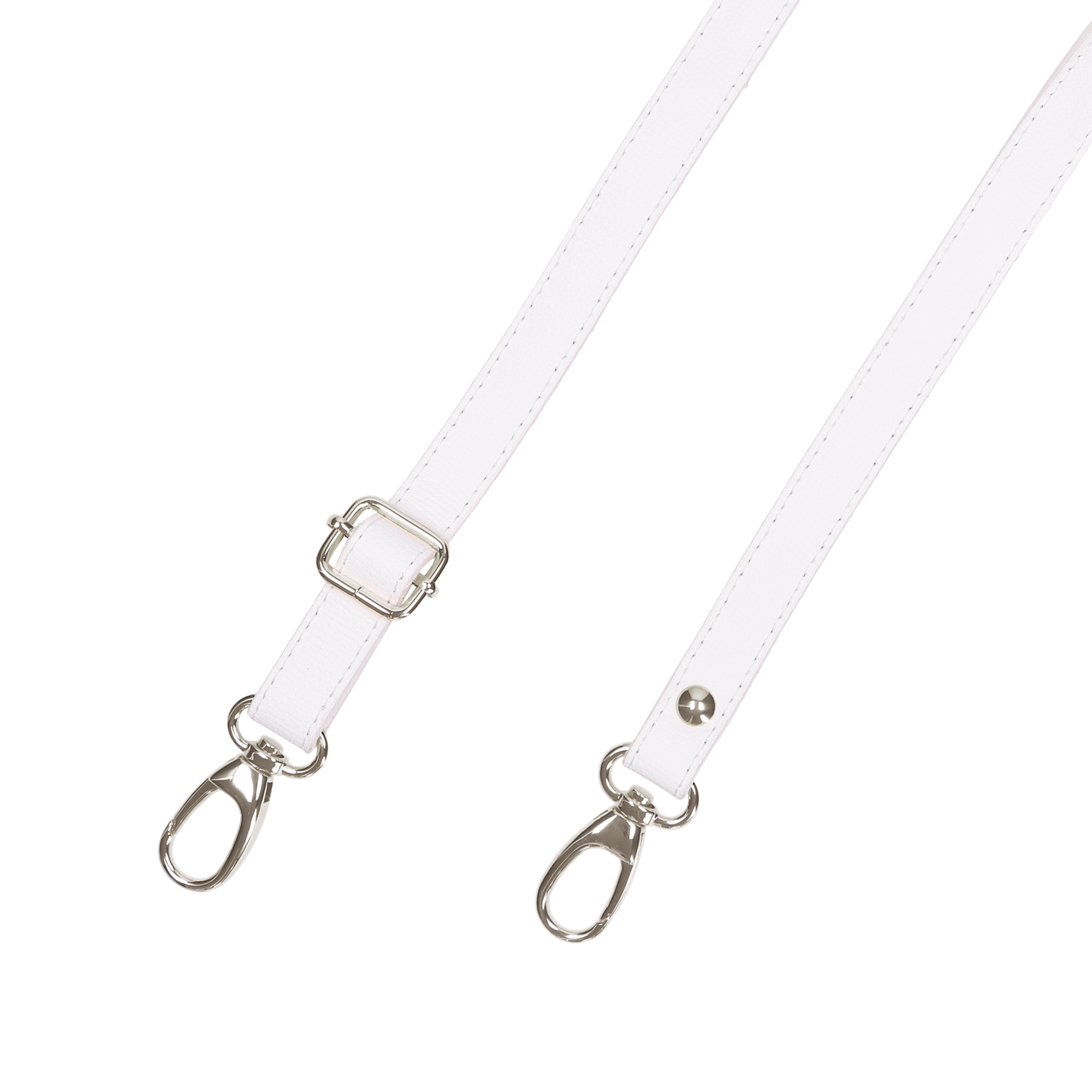 Strap adjustable Bohemian "BIANCO" Silver