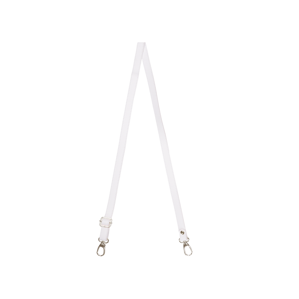 Strap adjustable Bohemian "BIANCO" Silver