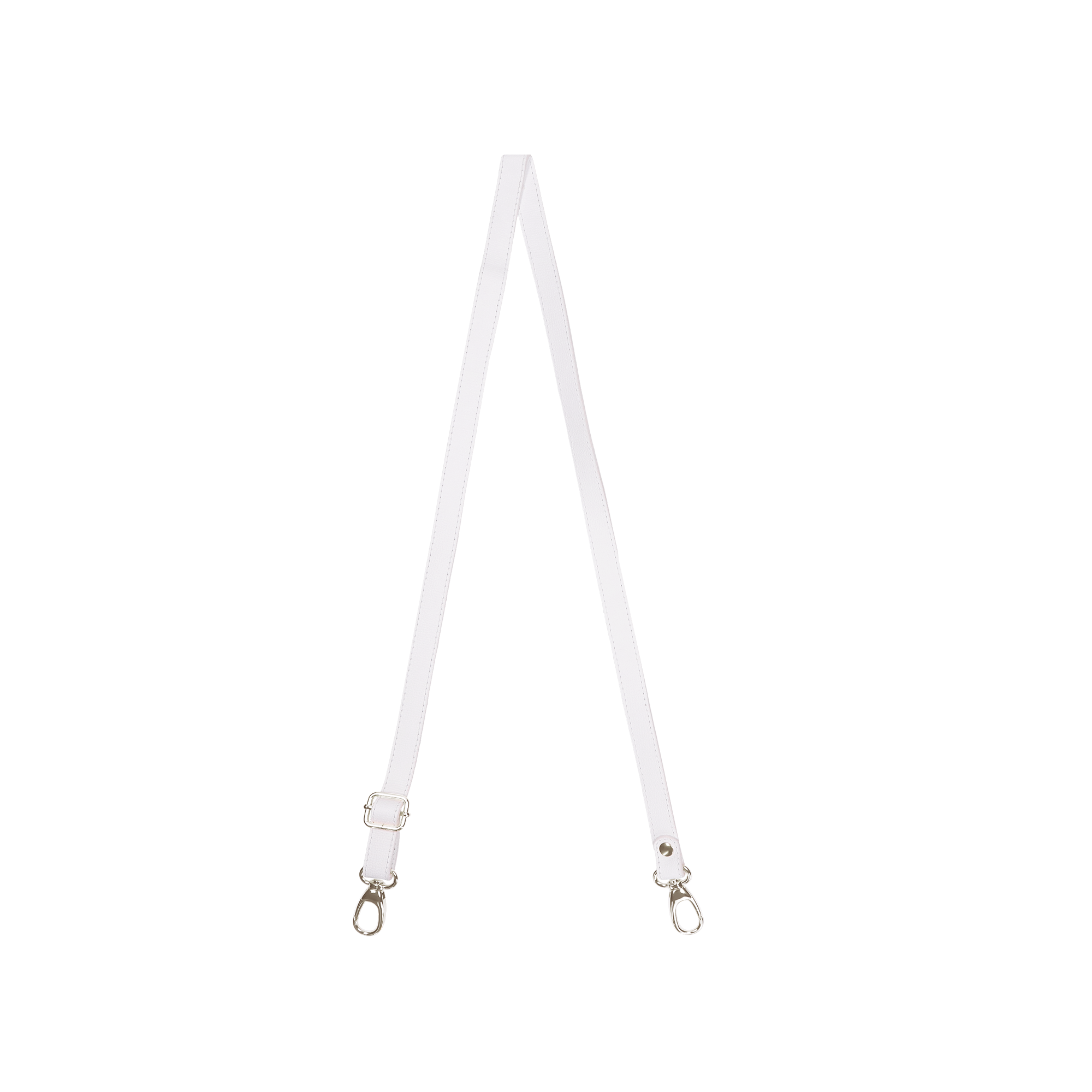 Strap adjustable Bohemian "BIANCO" Silver