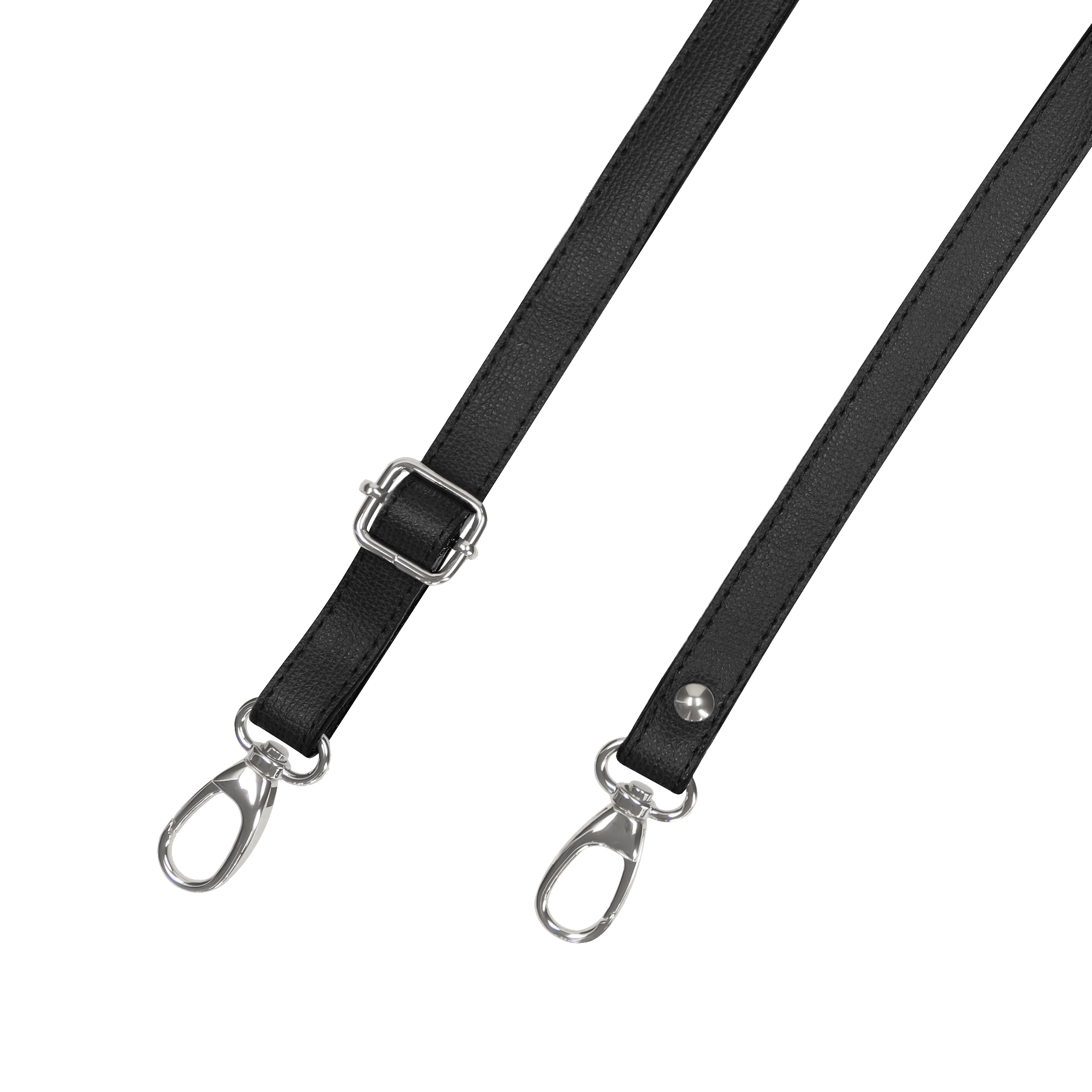 Strap adjustable Bohemian "NERO" Silver