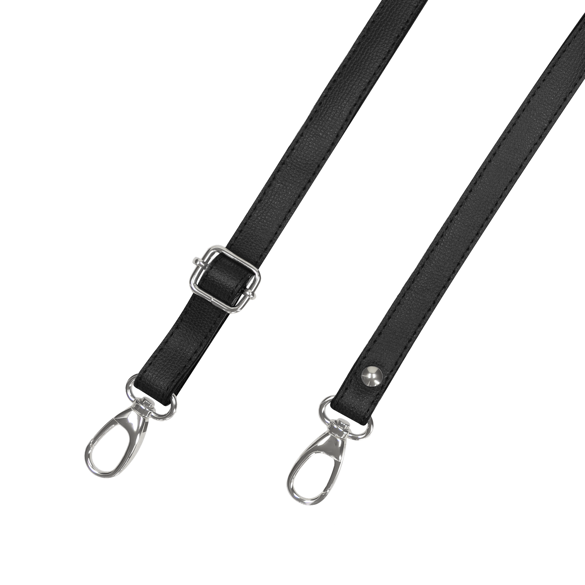 Strap adjustable Bohemian "NERO" Silver
