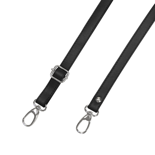 Strap adjustable Bohemian "NERO" Silver