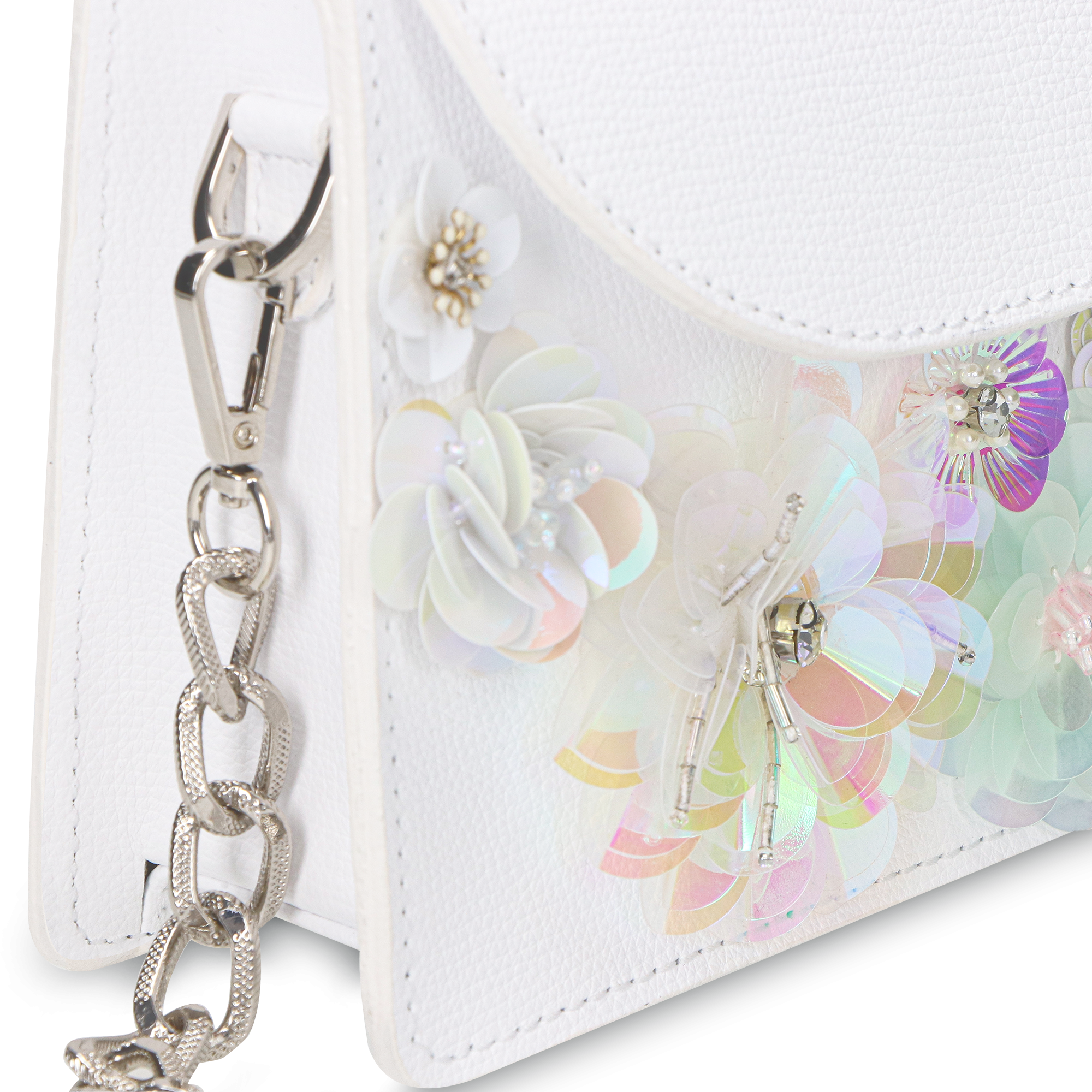 Khloe VIVI Bohemian "BIANCO" Strieborná