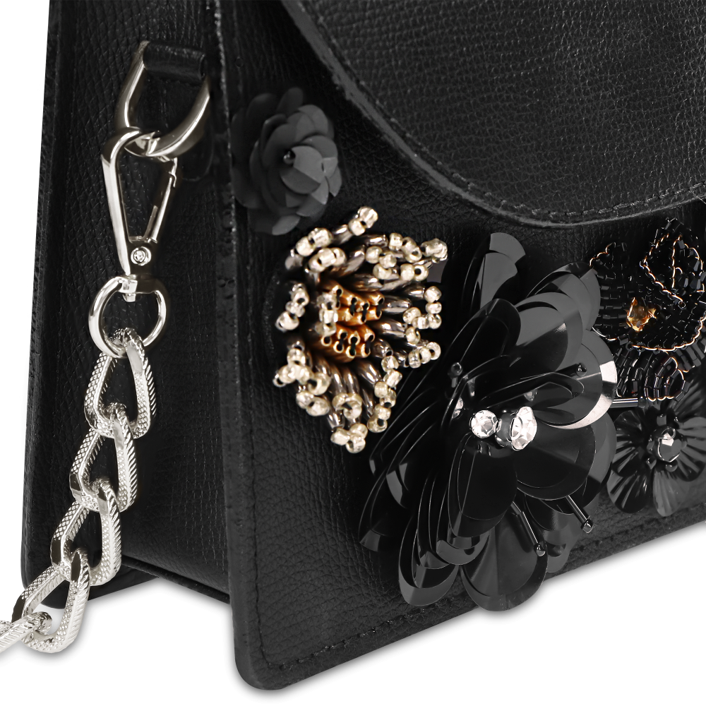 Khloe VIVI Bohemian "NERO" Silver