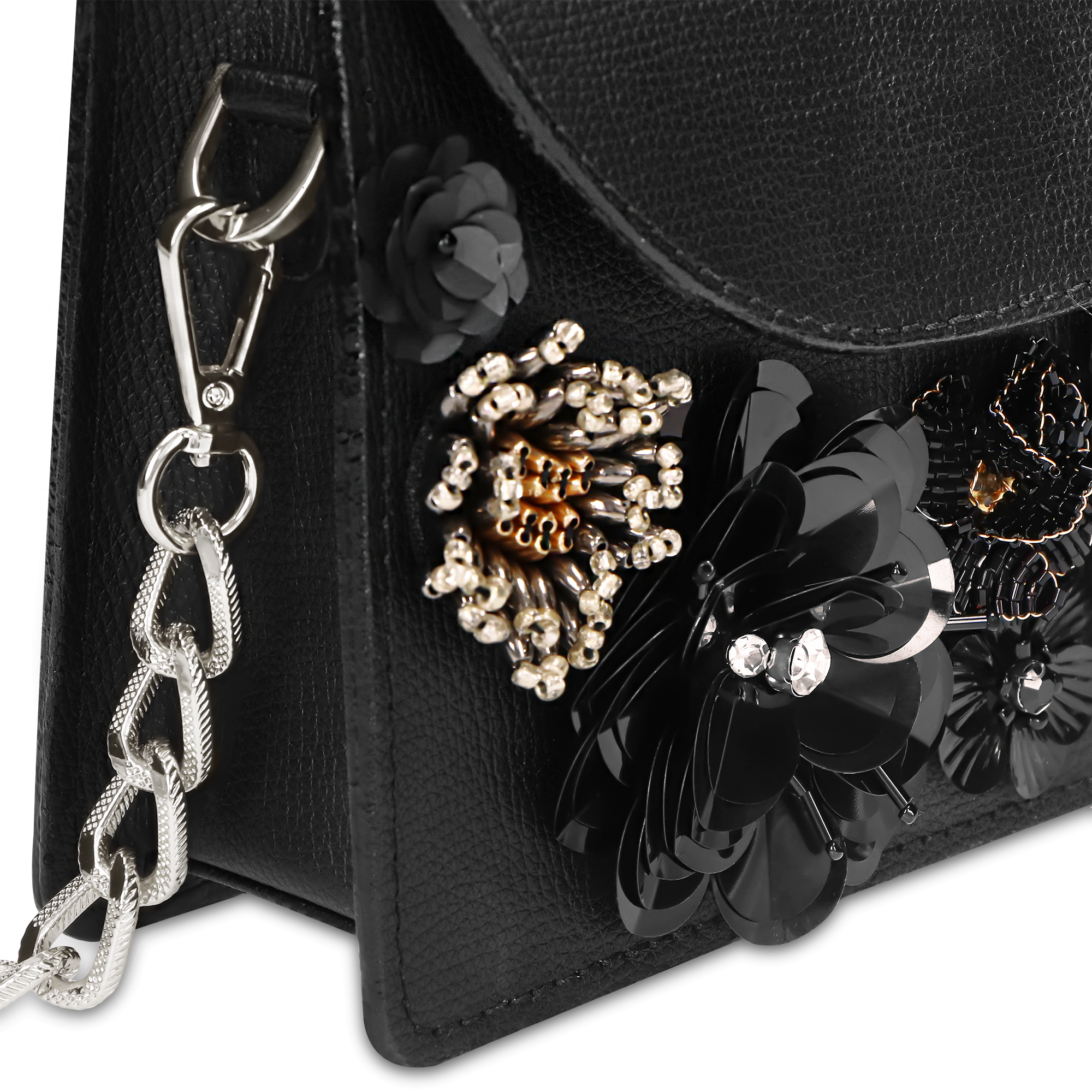 Khloe VIVI Bohemian "NERO" Silver