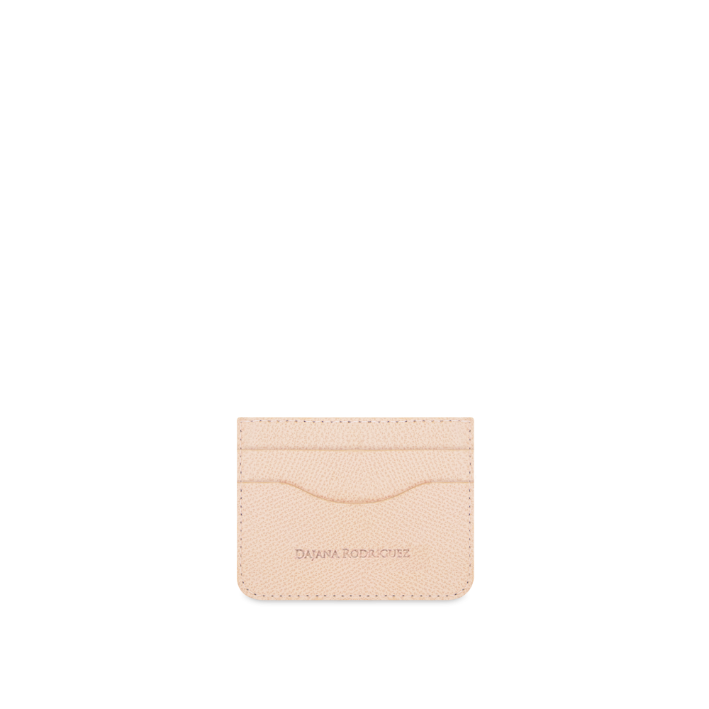 Slim Credit Cardholder Bohemian "NUDE" Gold